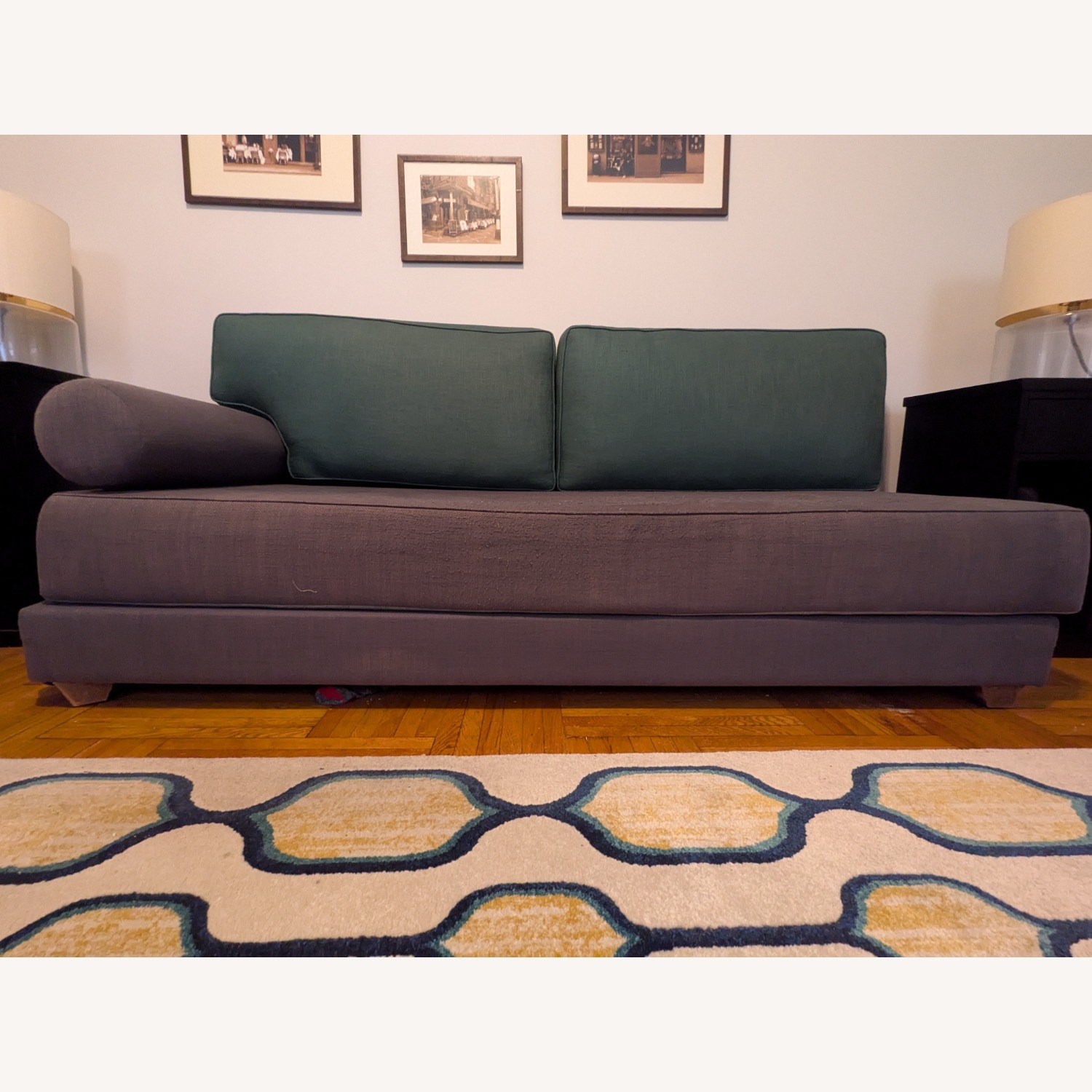 Create & Barrel Futon and Convertible Daybed - image-1