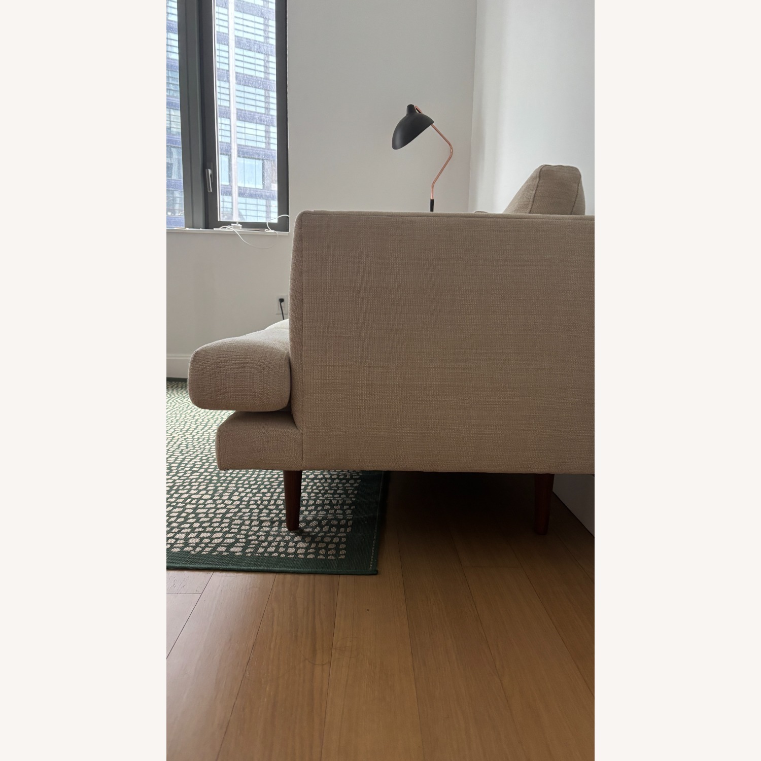 AllModern Miller Mid Century Modern Sofa Washable Cushion Covers - image-1