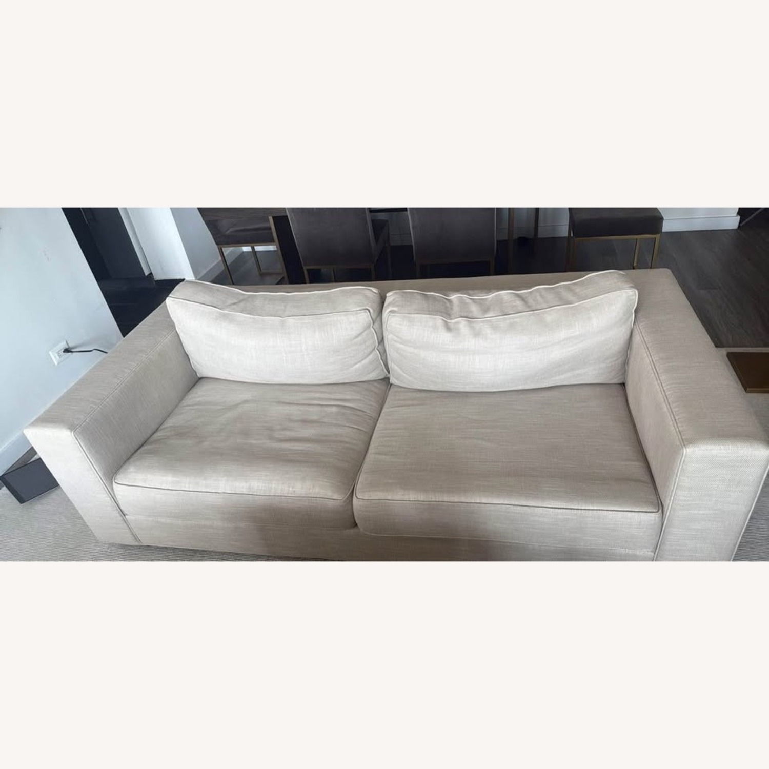 Restoration Hardware Maddox Beige Sofa - image-2