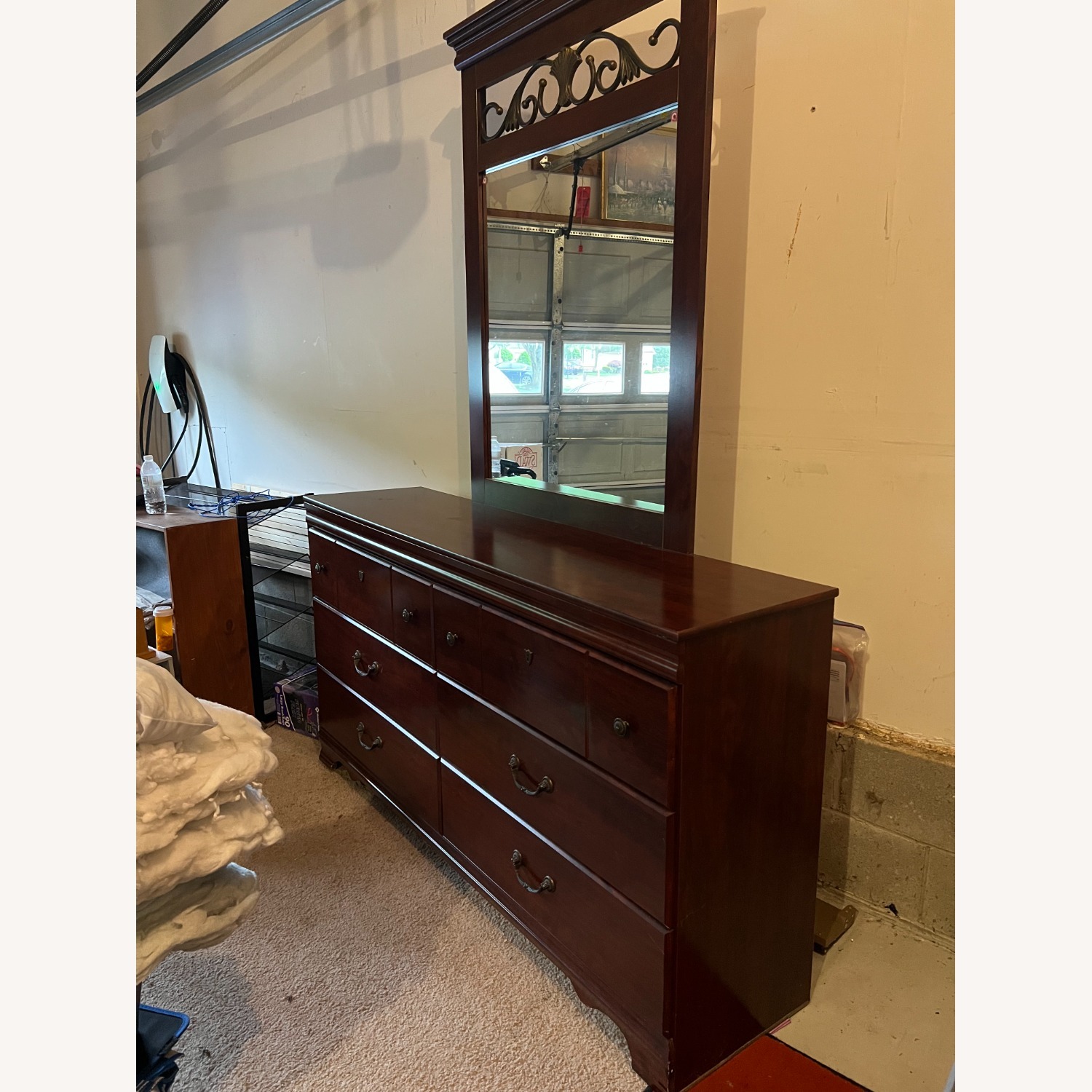 Alisdair Mahogany Dresser with Mirror - image-2