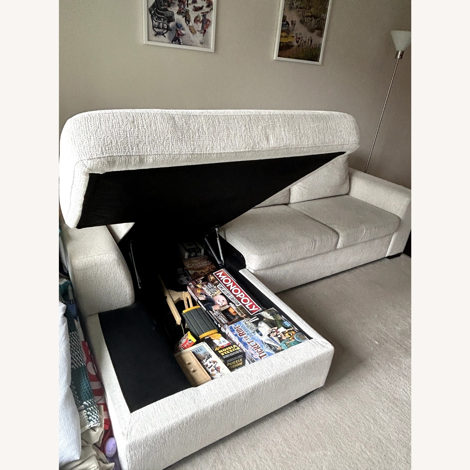 City Furniture Storage Sectional - image-3