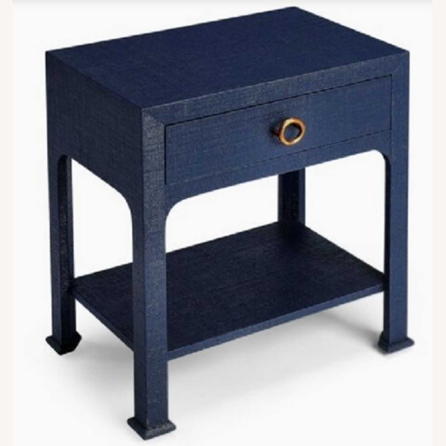 One King's Lane Kos 1-Drawer Raffia Nightstand - image-6