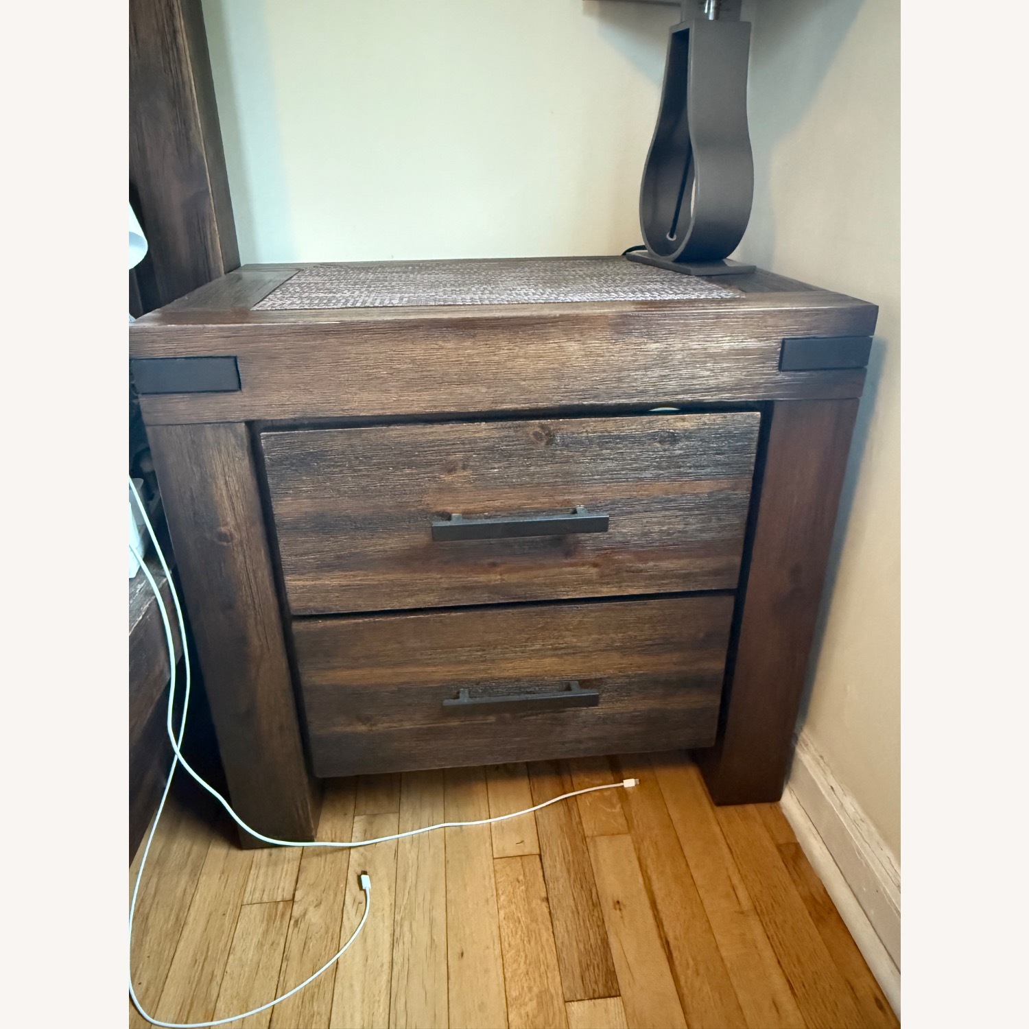 Raymour Flanigan Middlefield Platform Nightstand - image-1