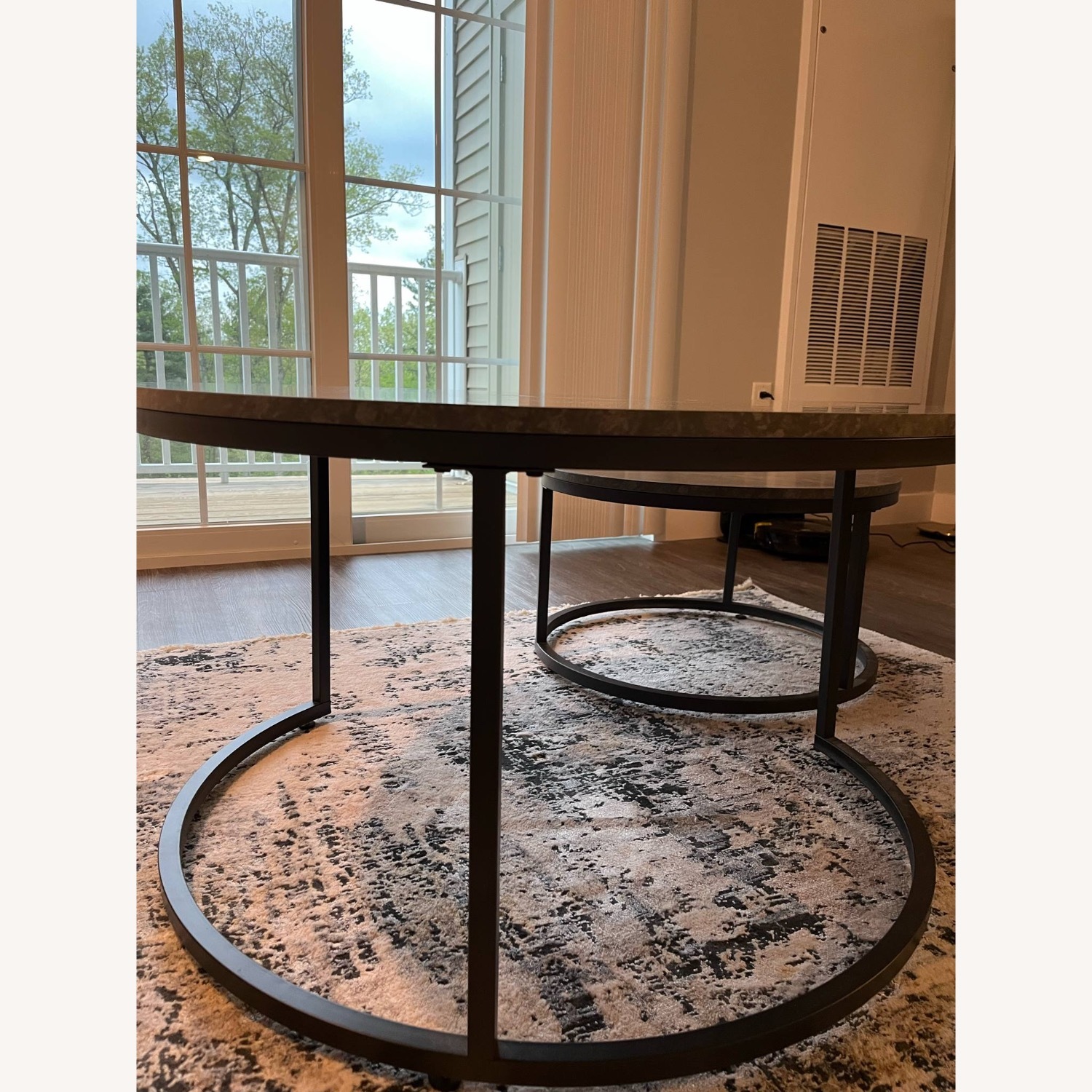 Round Nesting Coffee Table - image-5