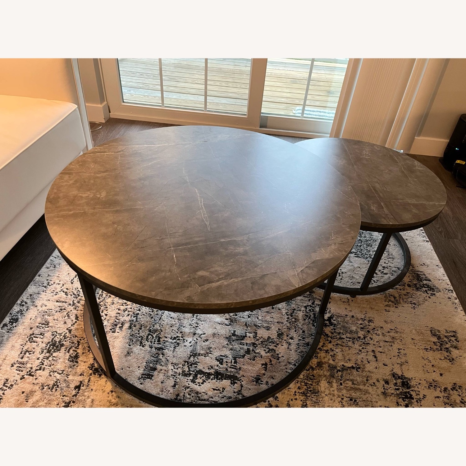 Round Nesting Coffee Table - image-2