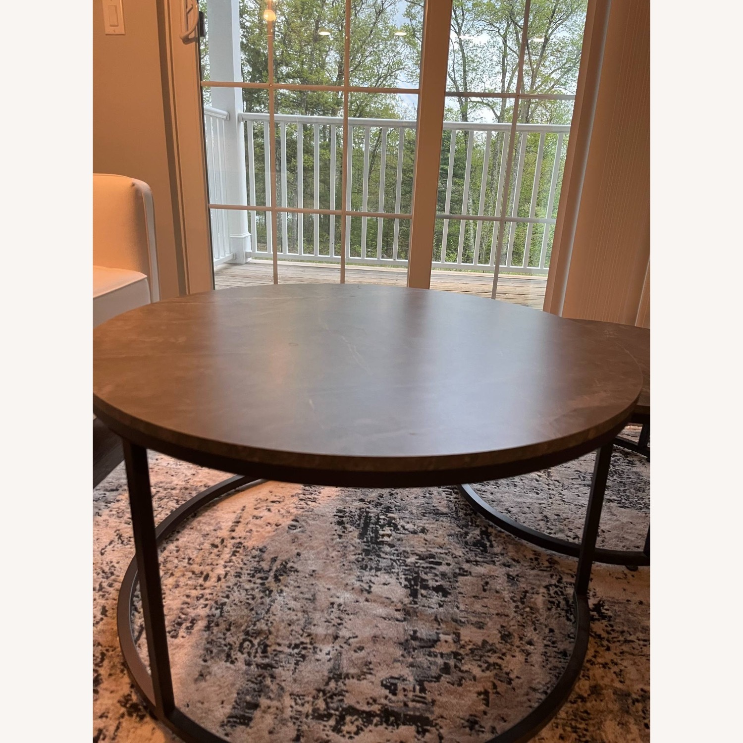 Round Nesting Coffee Table - image-4