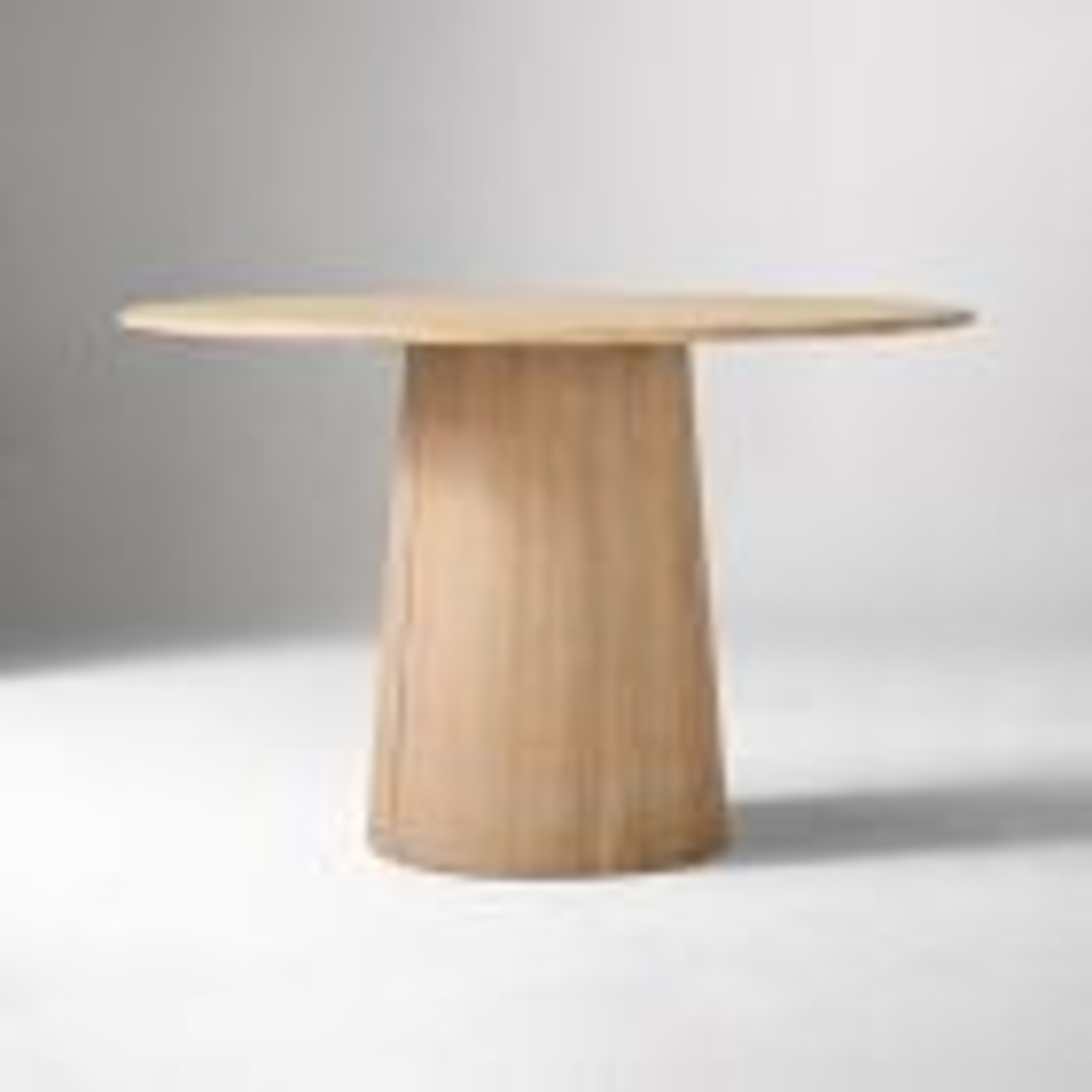 West Elm Anton Round Pedestal Dining Table 48" - image-1