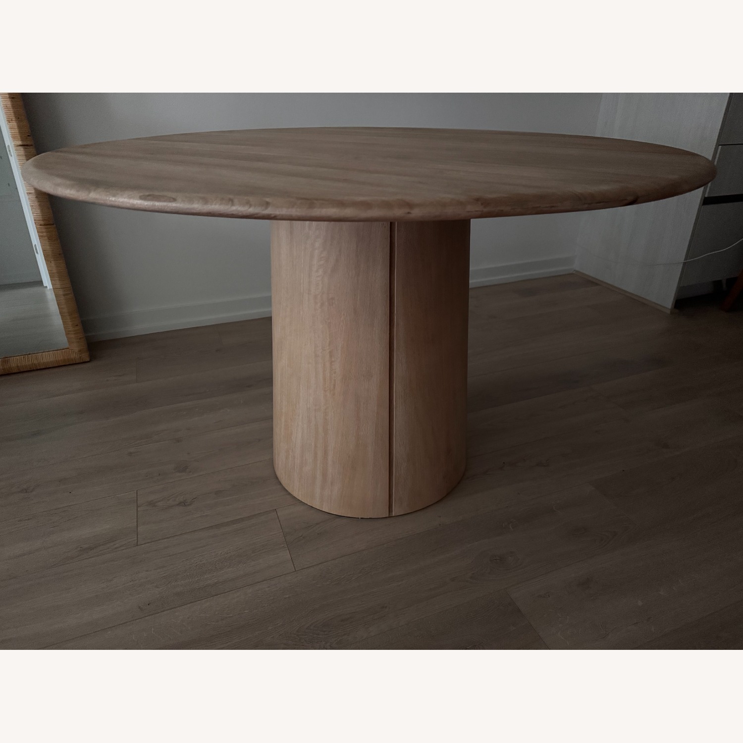 West Elm Anton Round Pedestal Dining Table 48" - image-5
