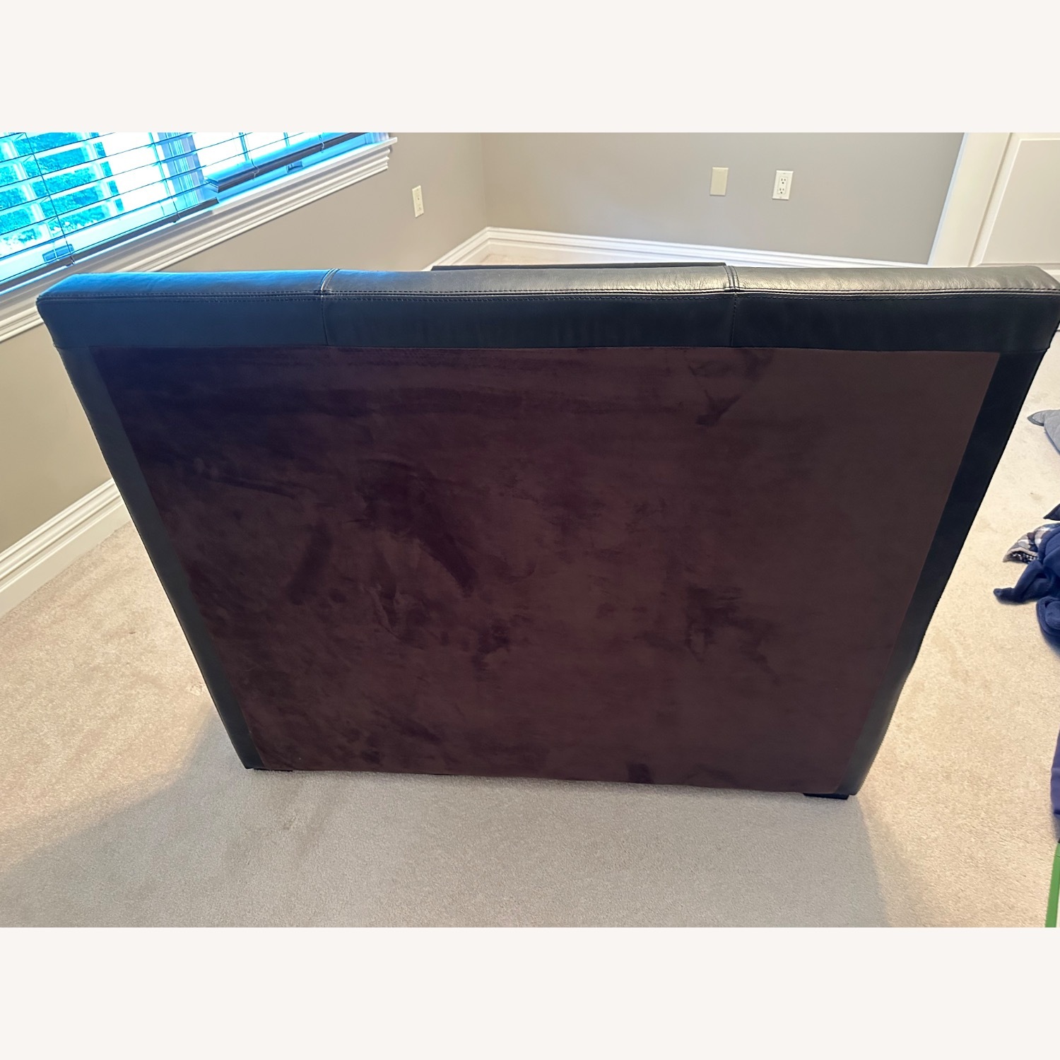 Restoration Hardware Beck Leather Twin XL Bed - image-8