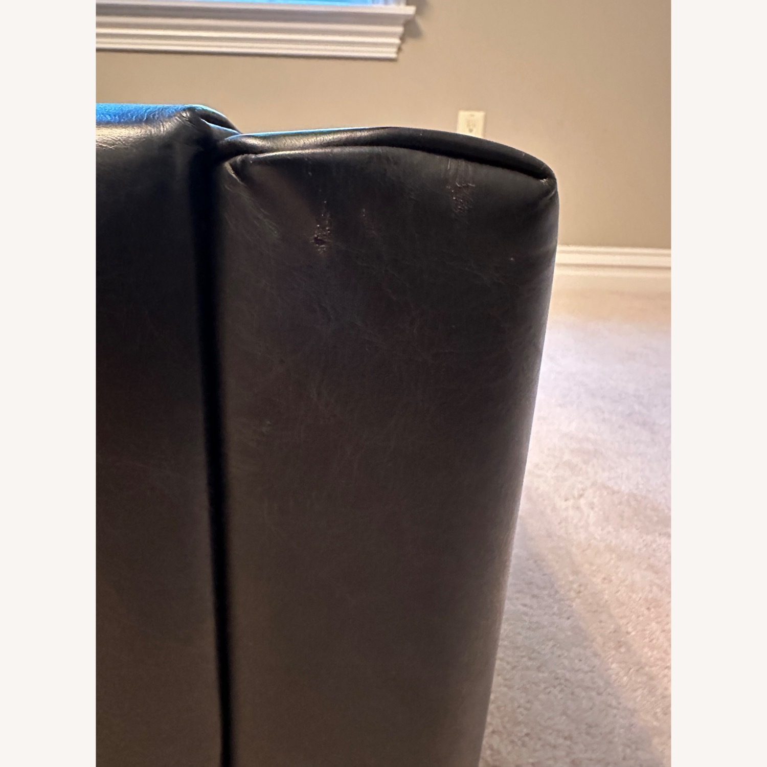 Restoration Hardware Beck Leather Twin XL Bed - image-7