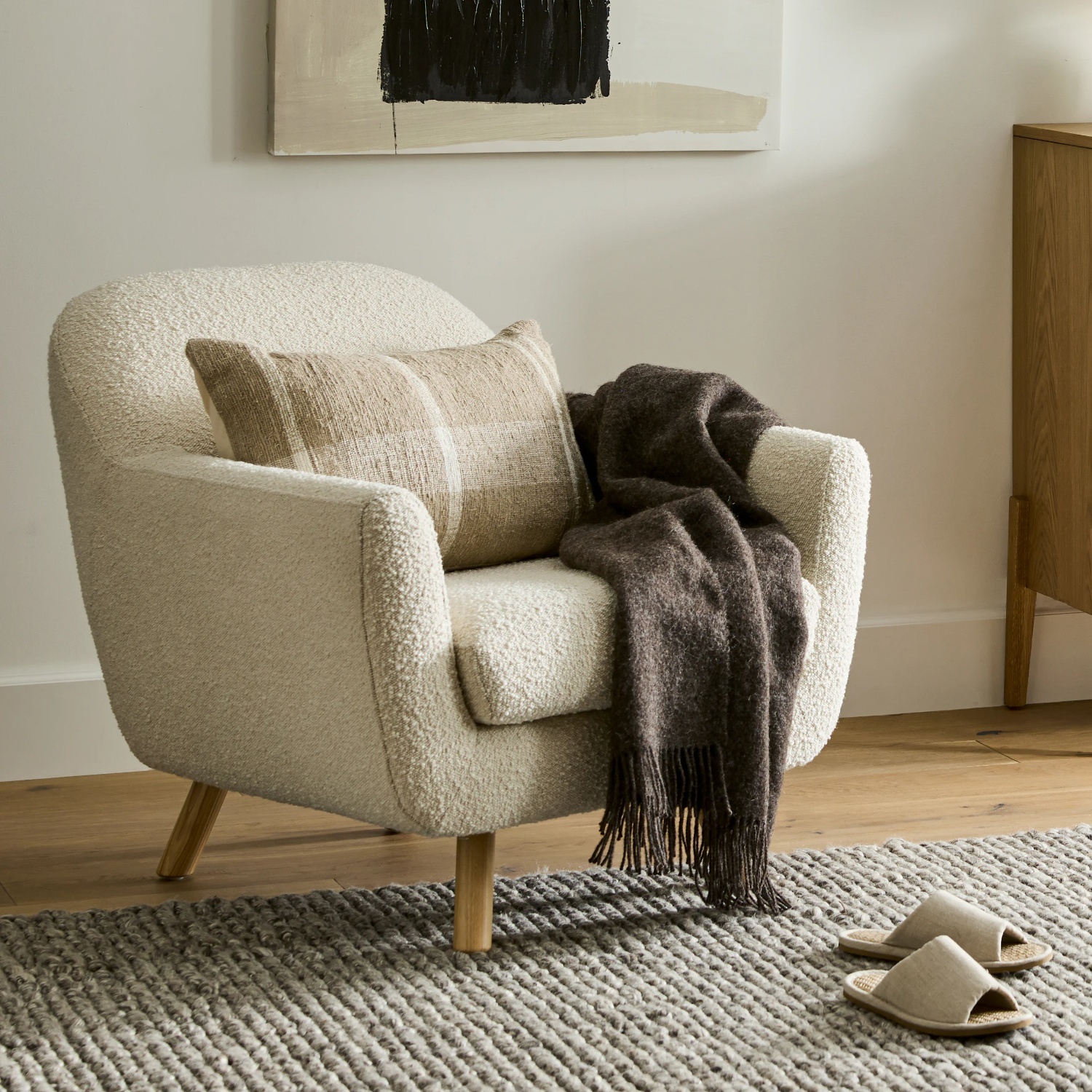 Article Gabriola Boucle Lounge Chair - image-5