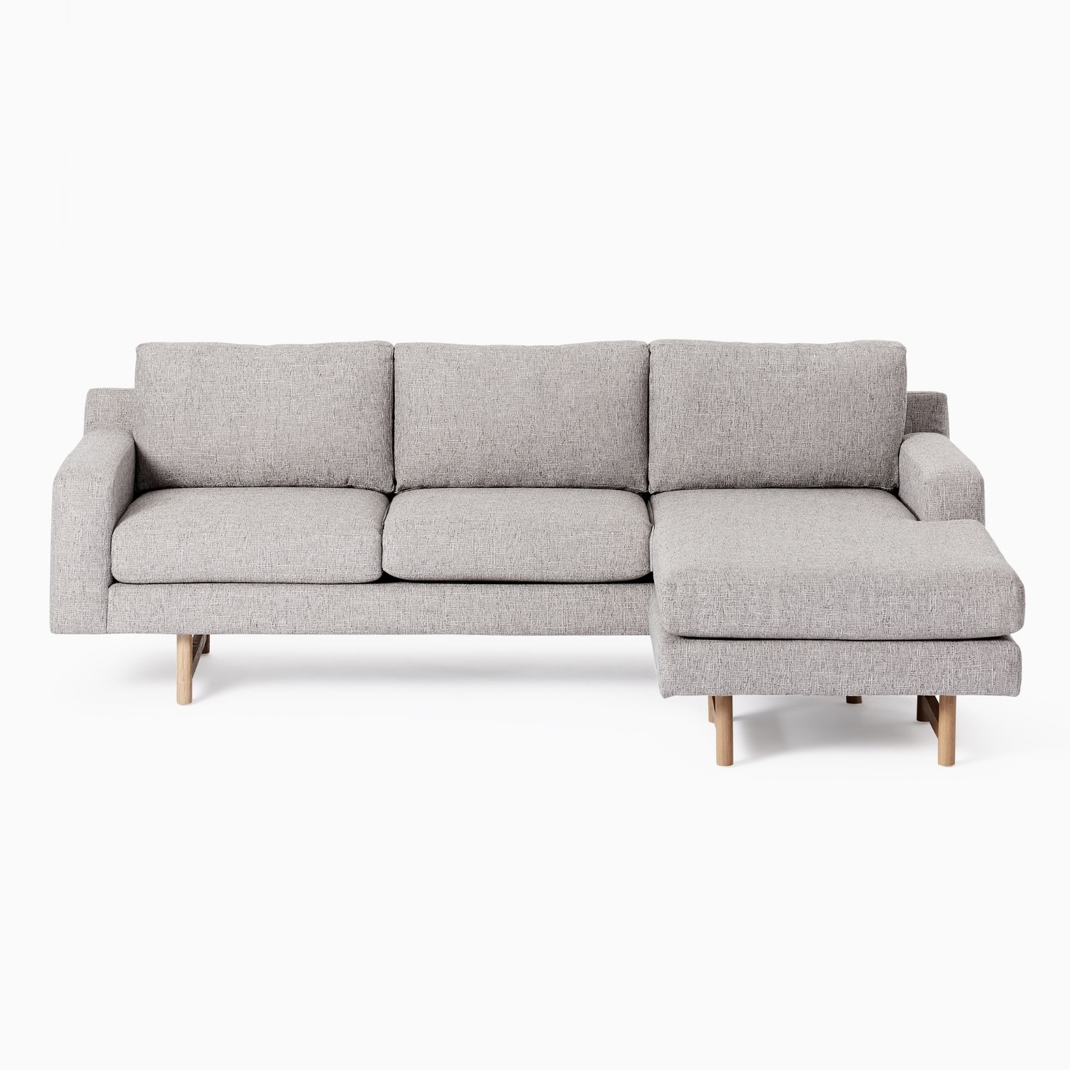 West Elm Eddy Section Grey - image-4