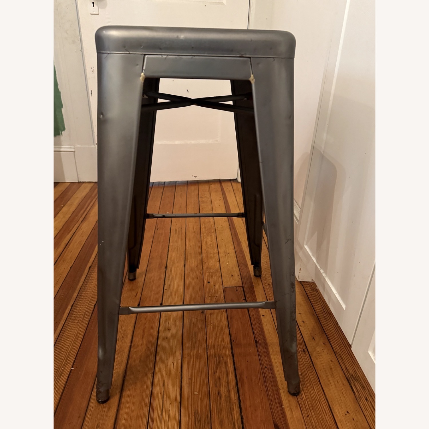 2 Tolix Marais Bar Stools - image-2