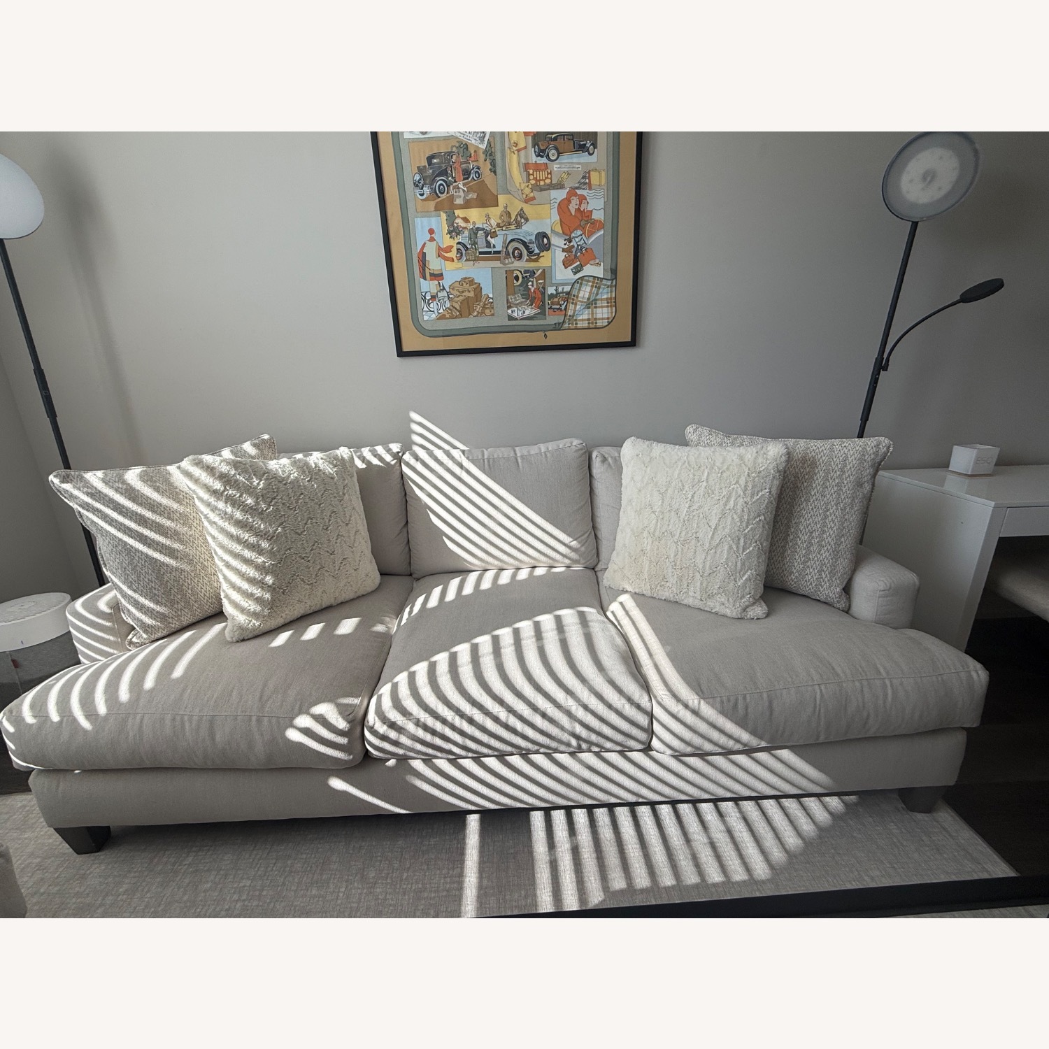 Bernhardt Beige Sofa - image-1