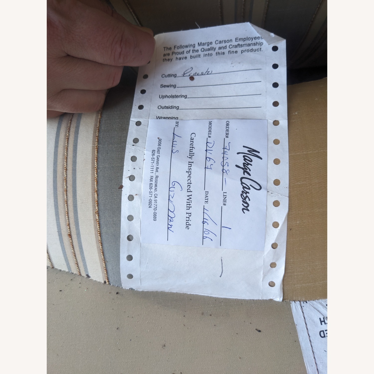 Marge Carson Oversized Chair - image-3