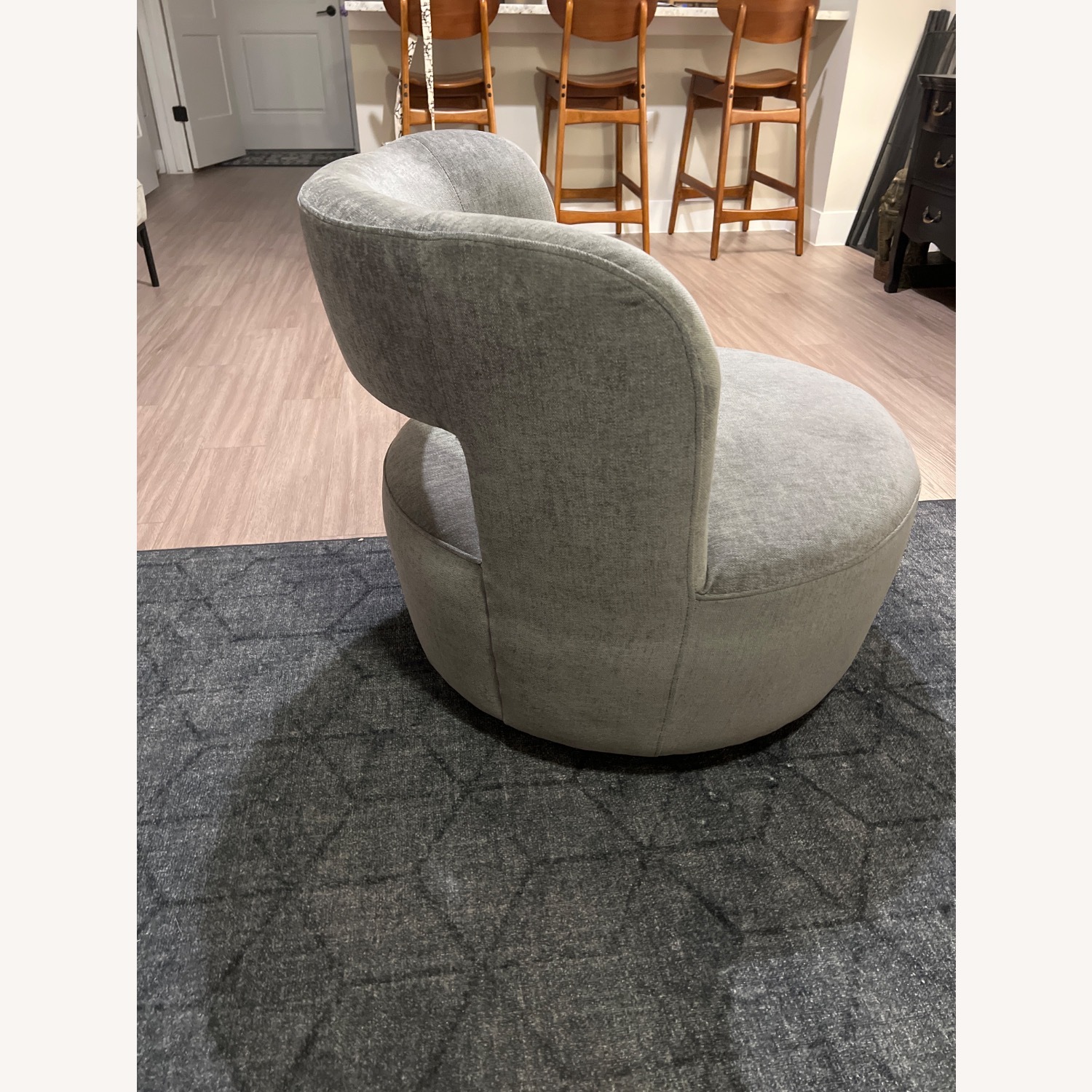 West Elm Millie Swivel Chair - image-3