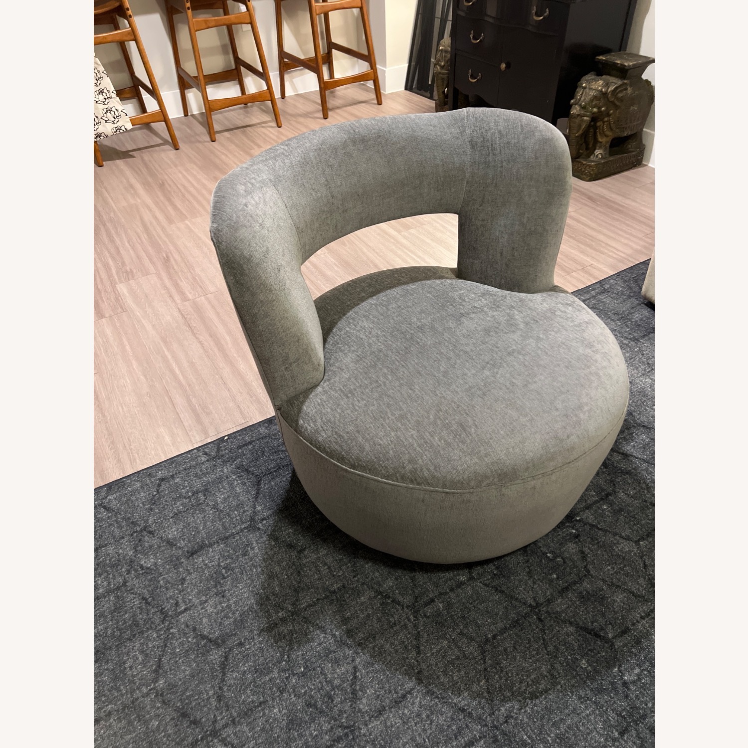 West Elm Millie Swivel Chair - image-2