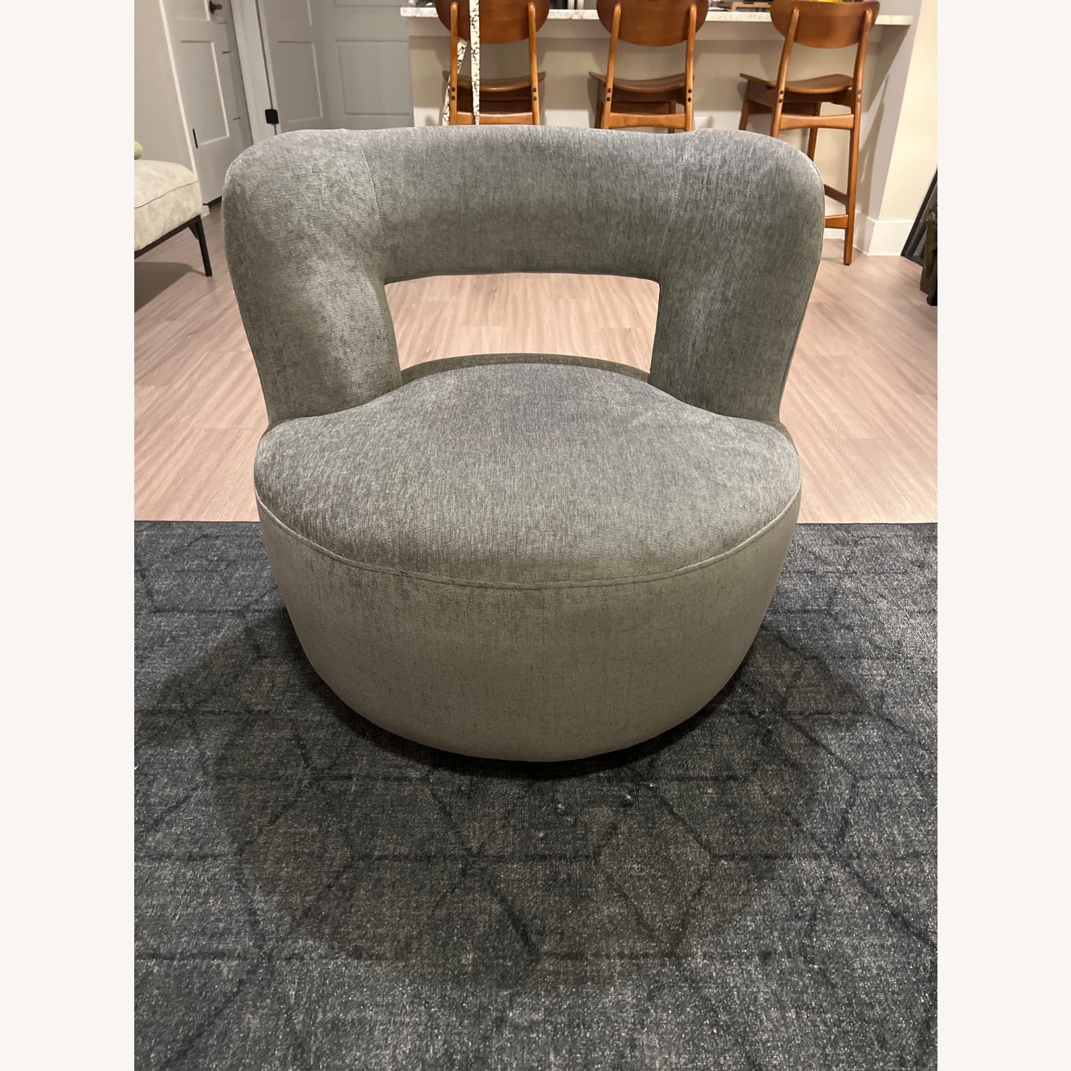 West Elm Millie Swivel Chair - image-1