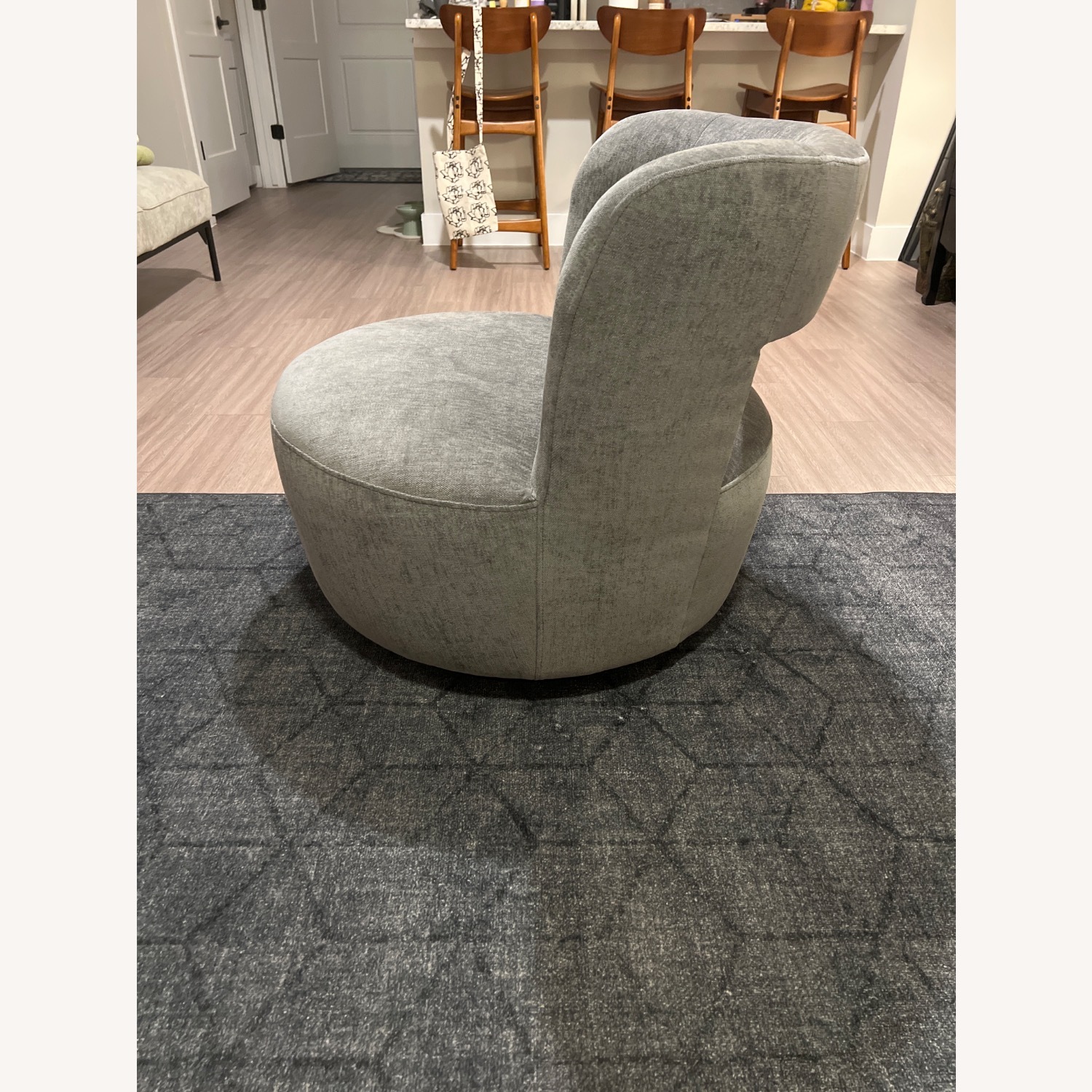 West Elm Millie Swivel Chair - image-5