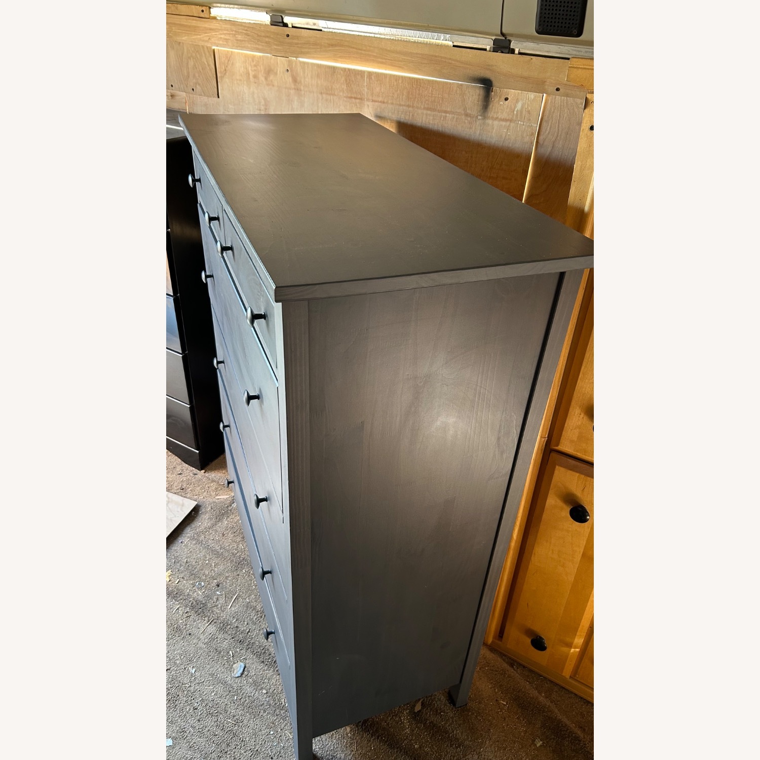 IKEA HEMNES 6-drawer Chest, Grey - image-3