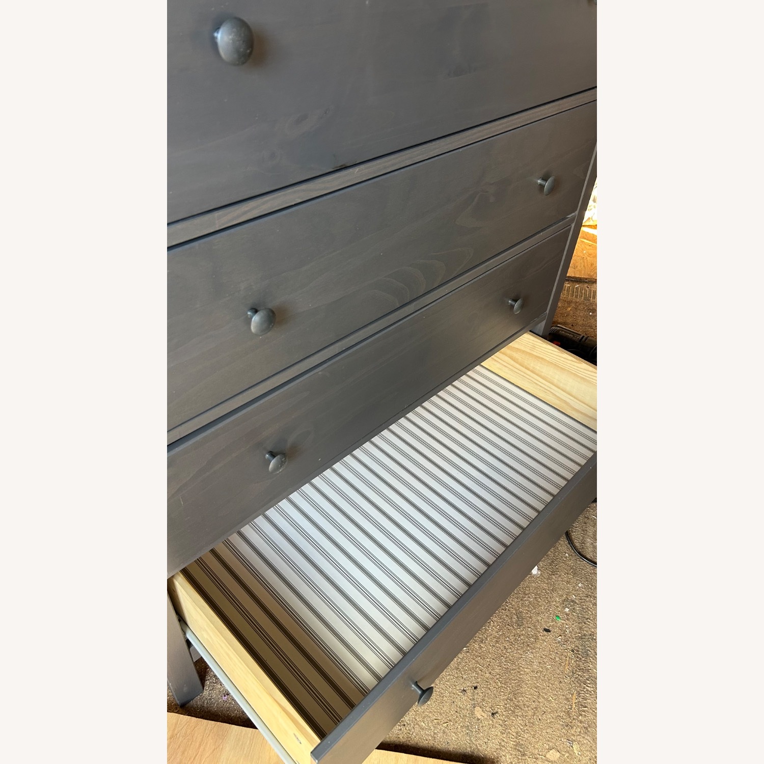 IKEA HEMNES 6-drawer Chest, Grey - image-6