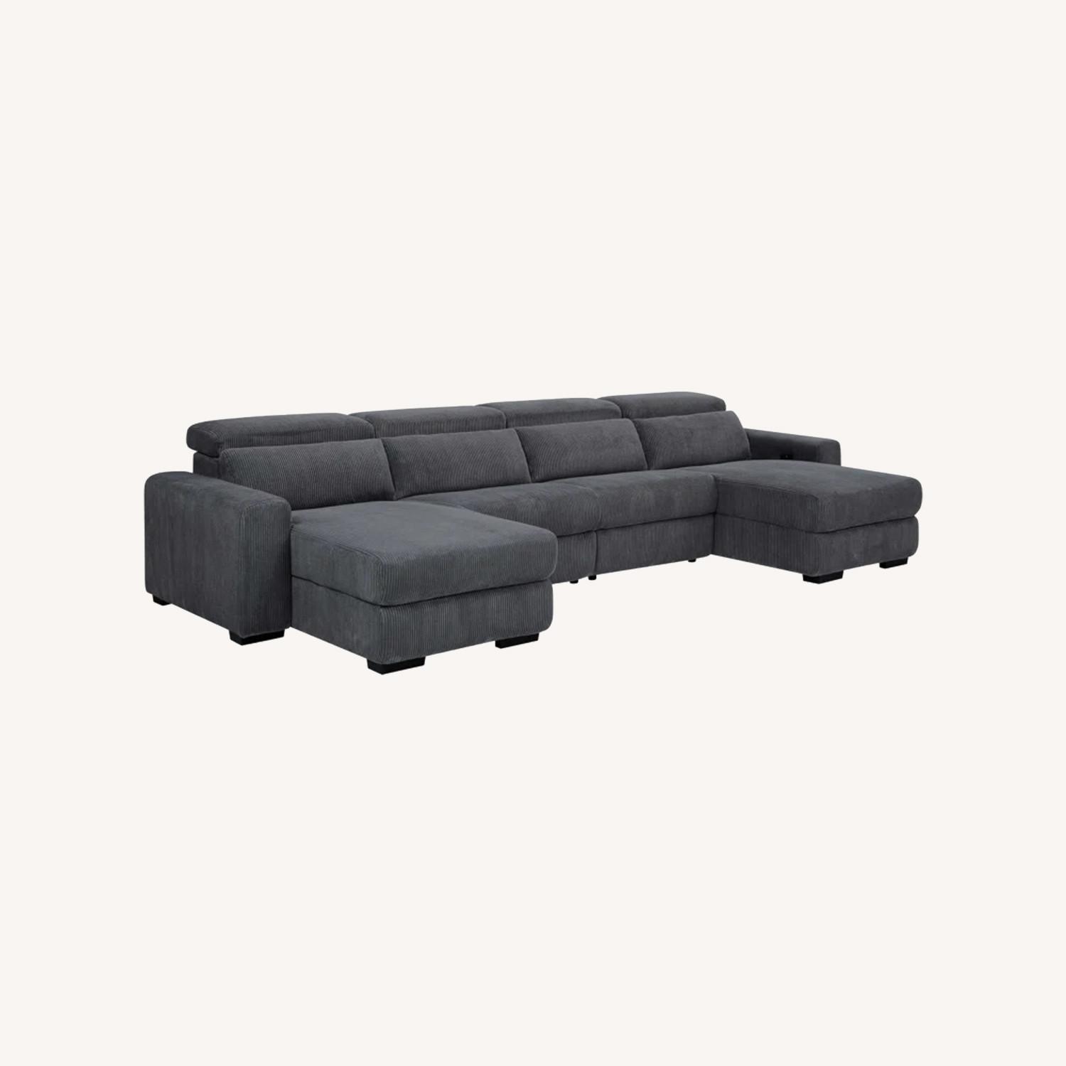 Wayfair Bason 152" Wide Symmetrical Corner Sectional - image-0