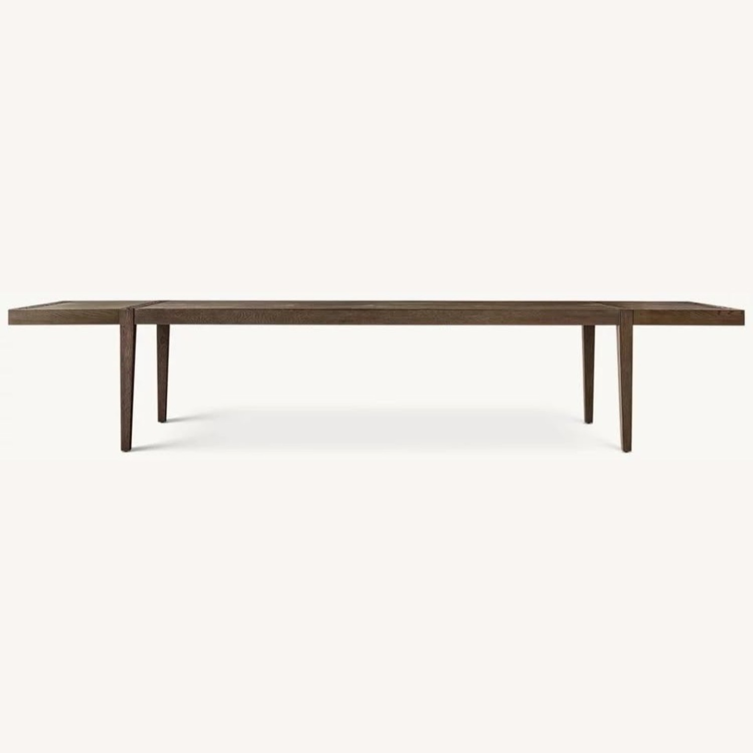 Restoration Hardware Black Extentable Dining Table - image-3