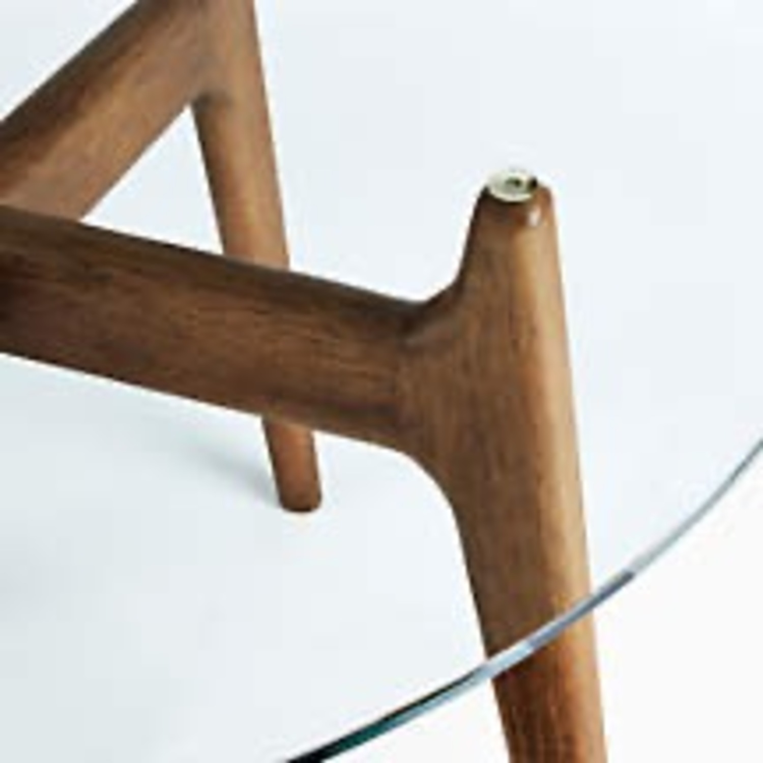 Crate & Barrel Tate Glass Table - image-8