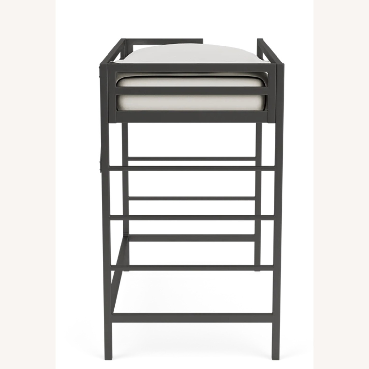 Natural Steel Loft Twin Bed  - image-6