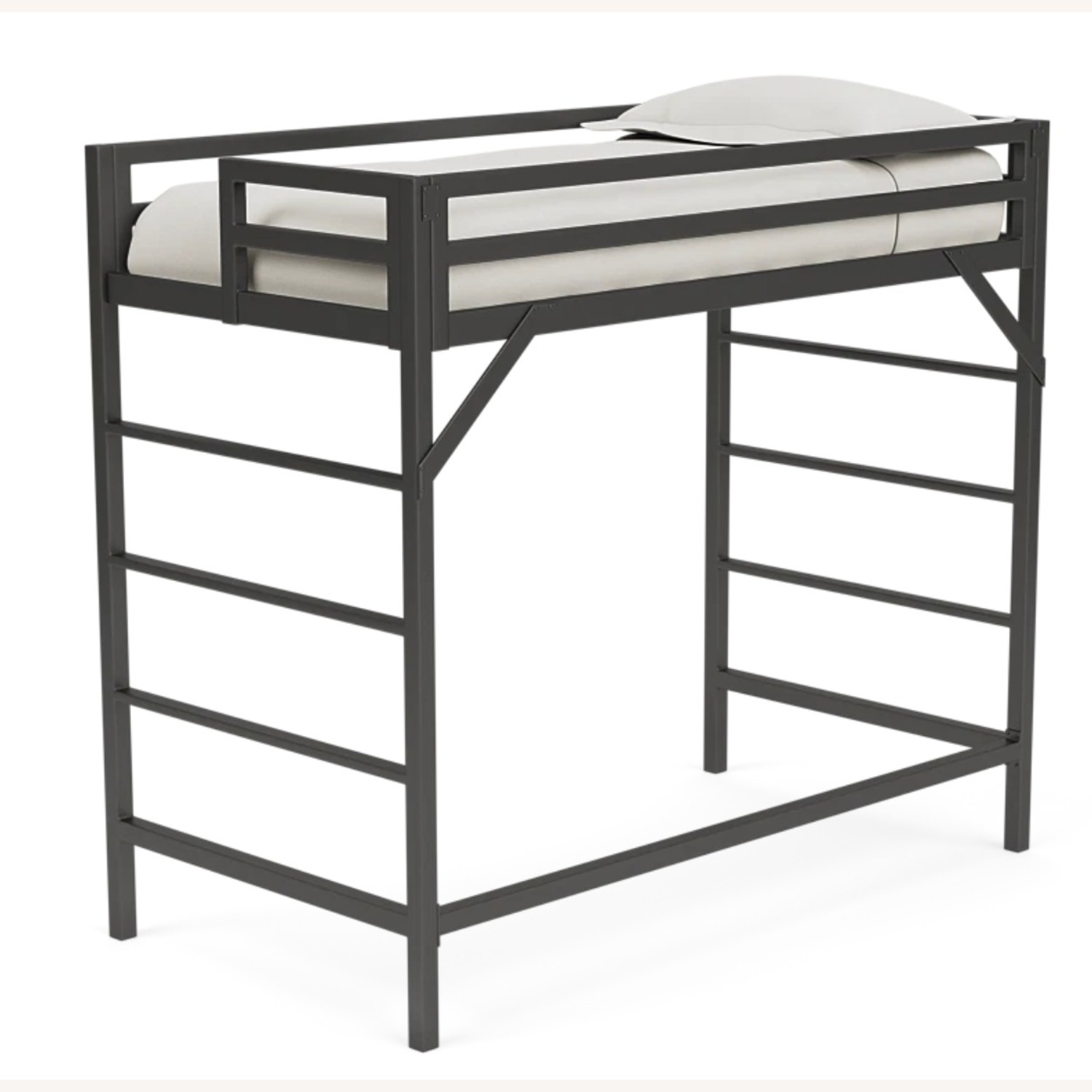 Natural Steel Loft Twin Bed  - image-5