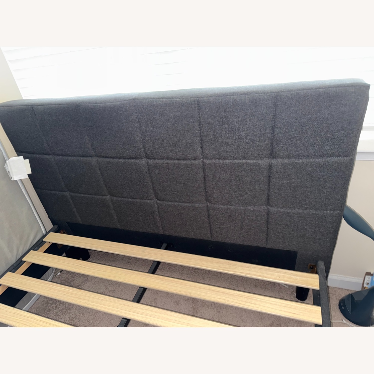 Blackstone by Zinus Grey Queen Bed Frame - image-3