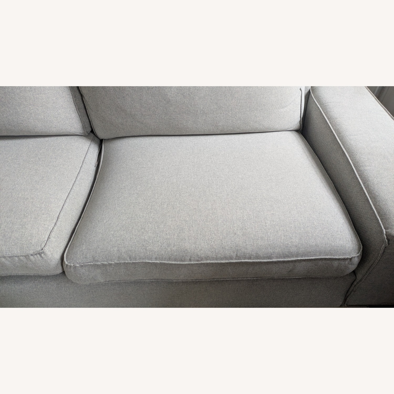 IKEA KIVIK Gray Couch - image-4
