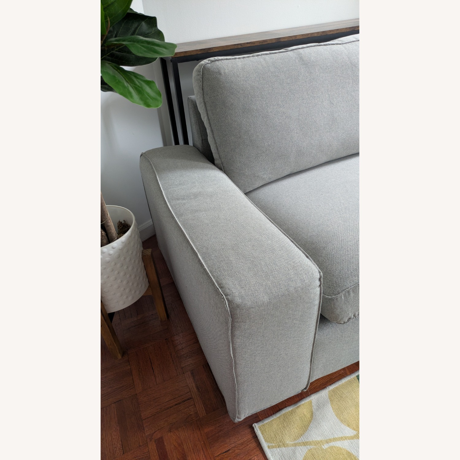 IKEA KIVIK Gray Couch - image-3
