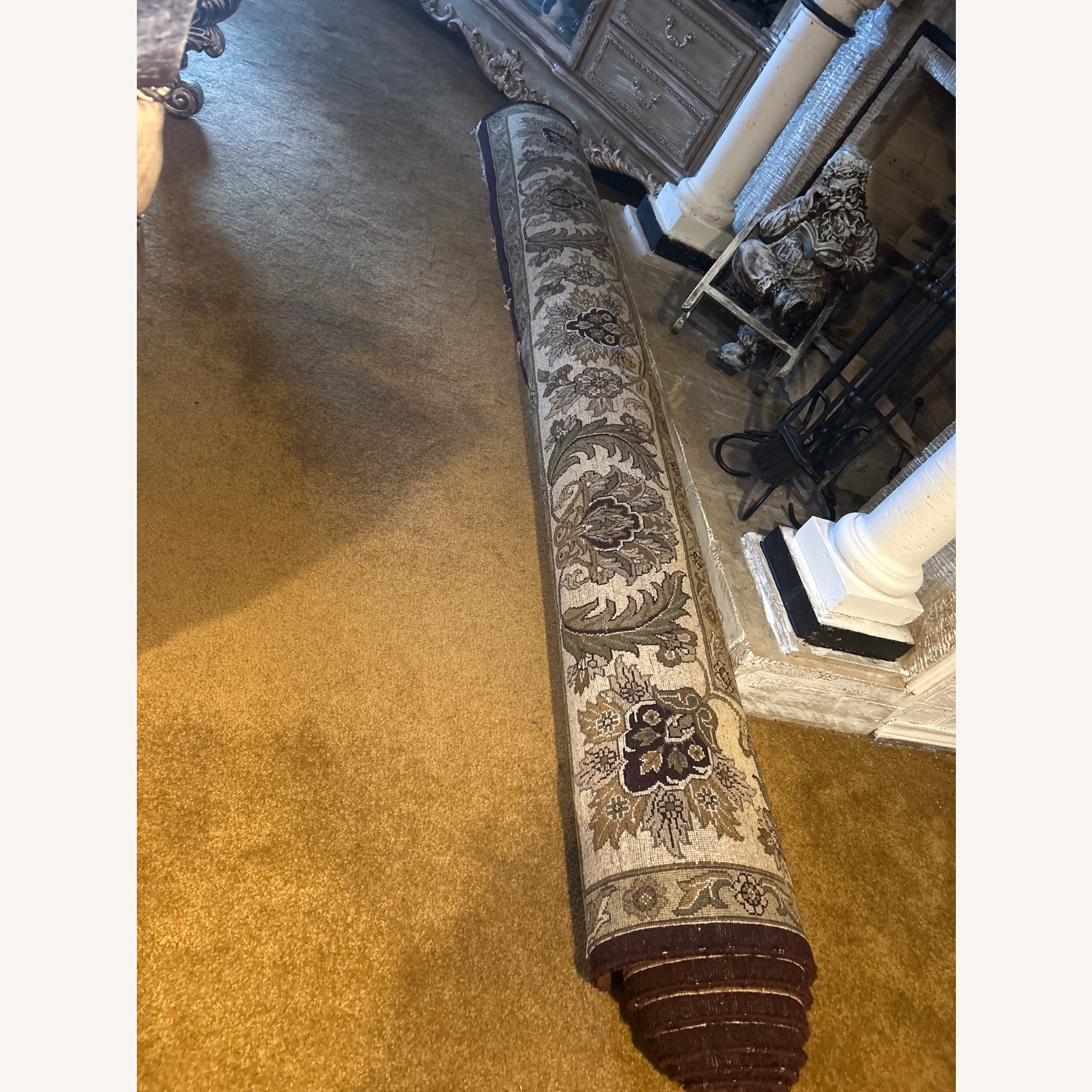Thick Handmade Persian Rug - image-3