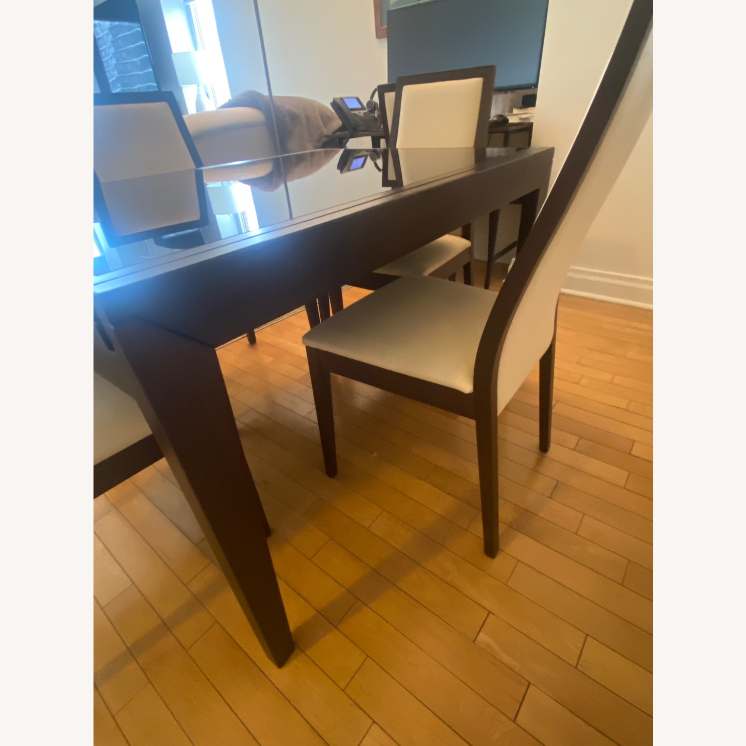 Calligaris Tempered Glass Dining Table - image-7