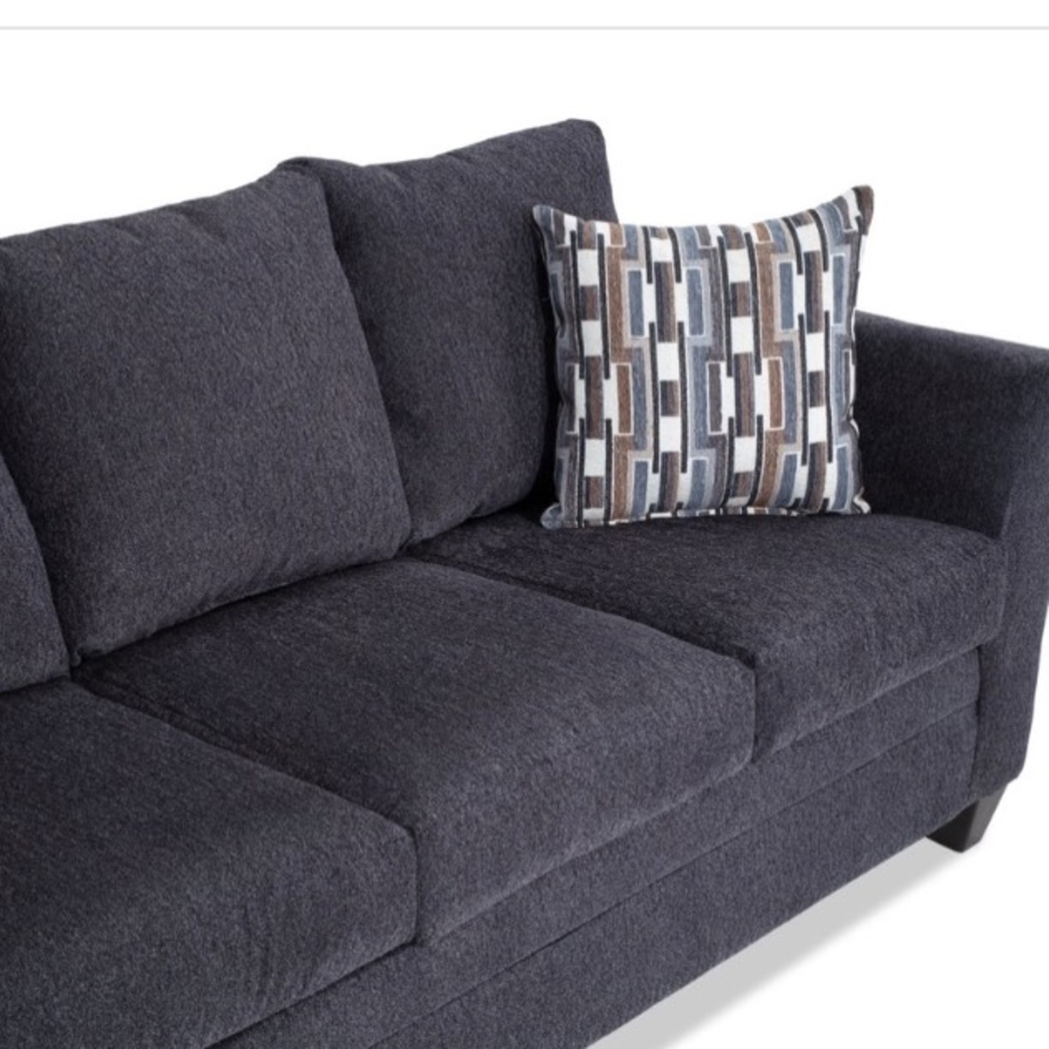 Bob's Stevie Charcoal 78" Sofa  - image-6