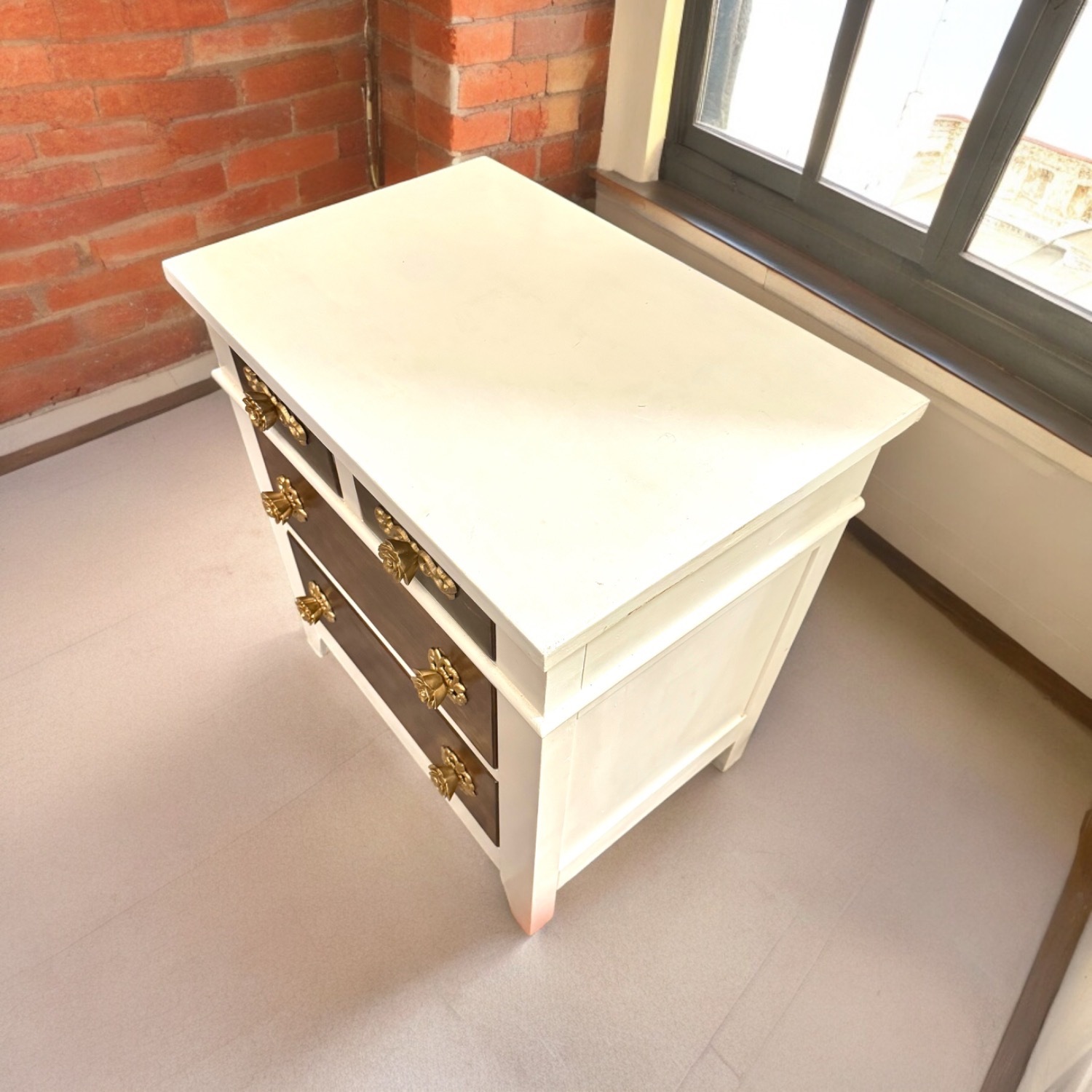 Hollywood Regency Night Table - image-2