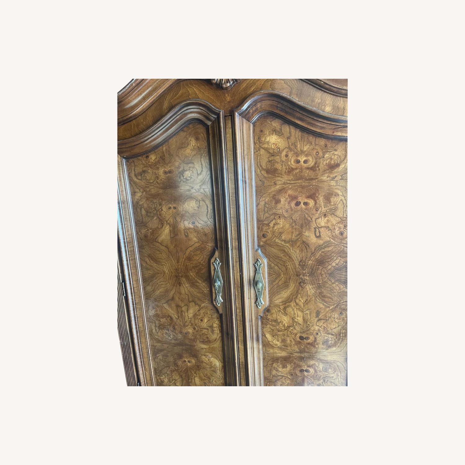 Detail Antique Wood Armoire - image-0