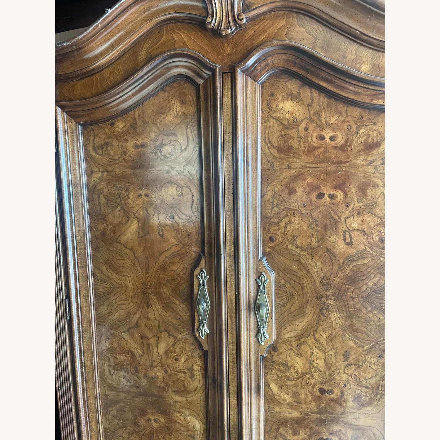 Detail Antique Wood Armoire - image-2