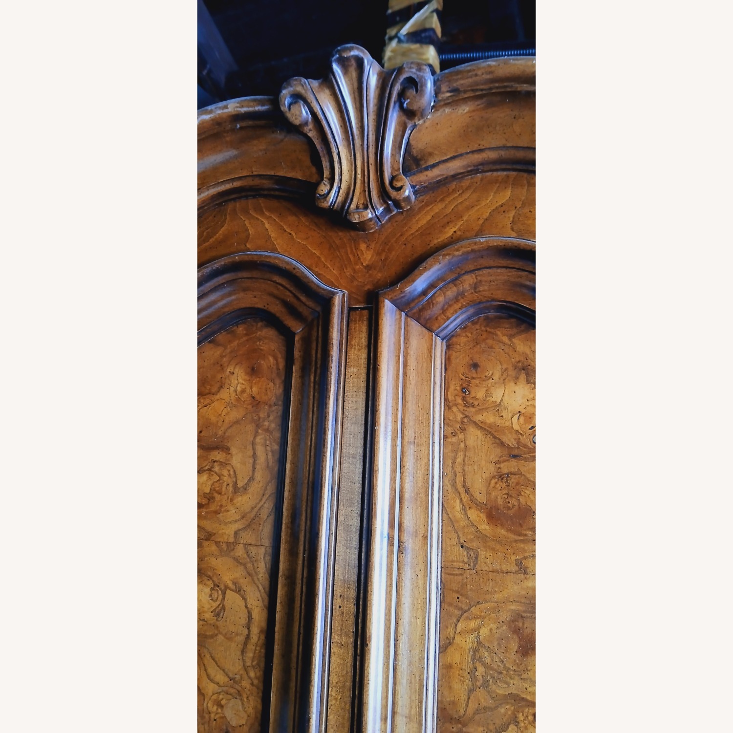 Detail Antique Wood Armoire - image-7