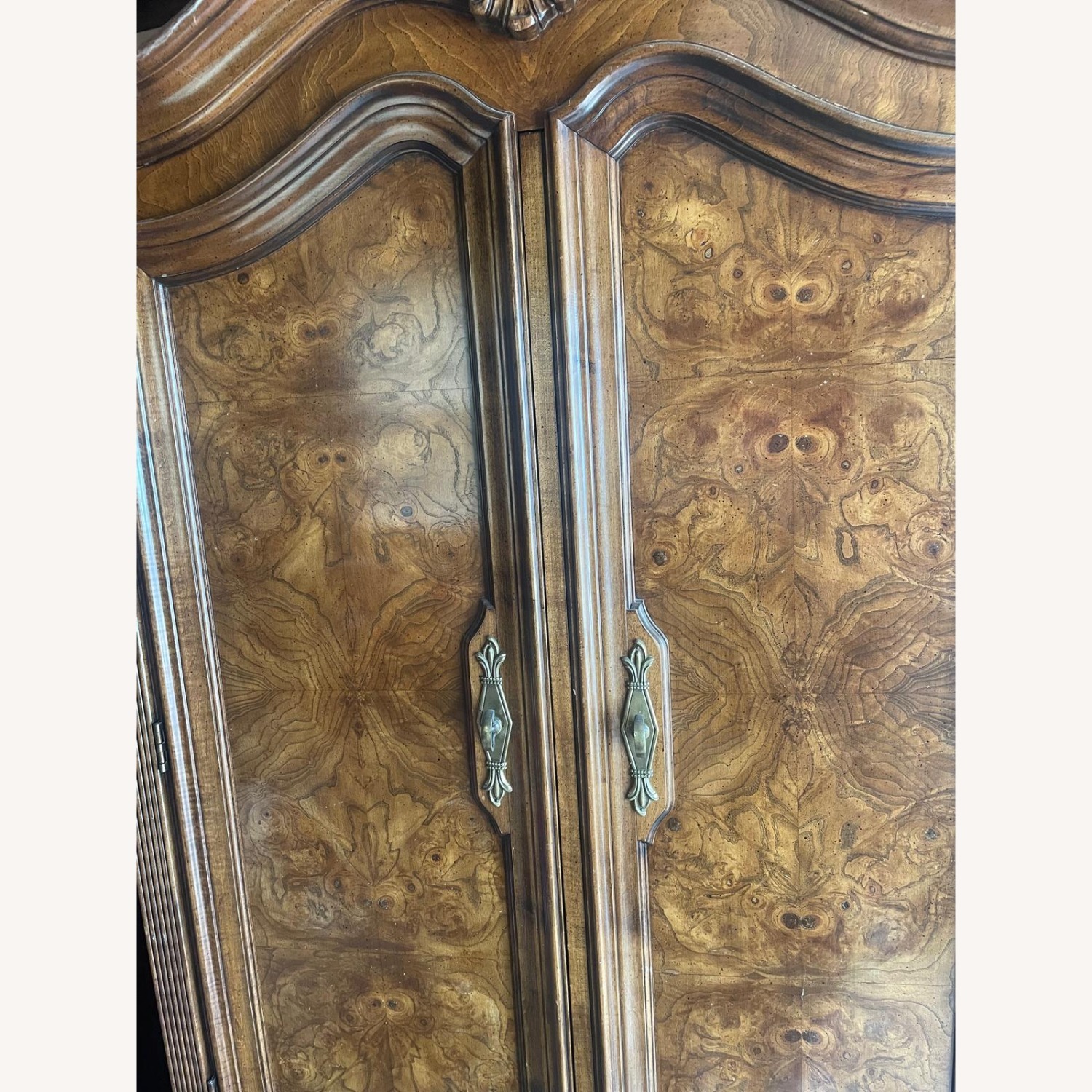 Detail Antique Wood Armoire - image-3