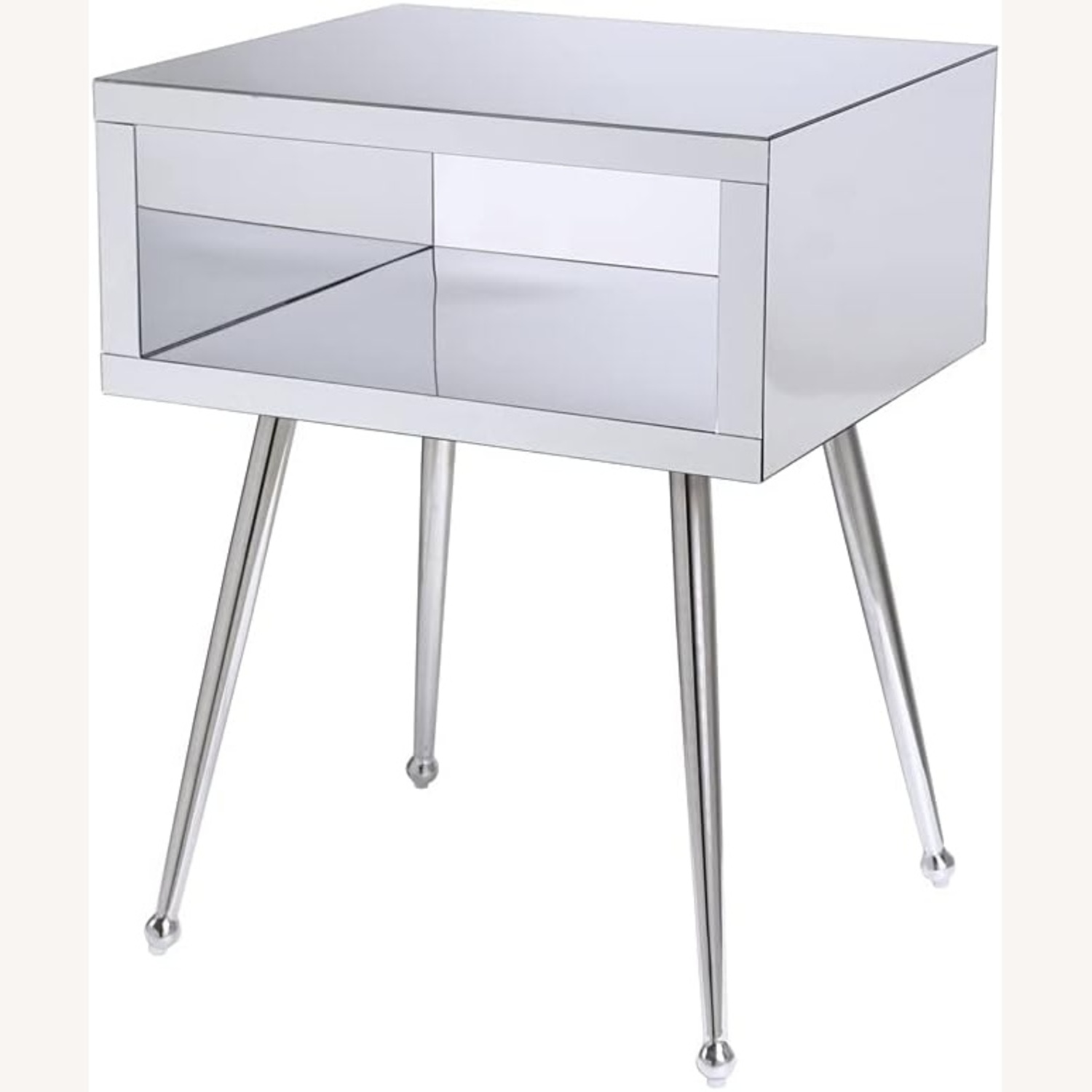 Mirrored Side/Night Table - image-4