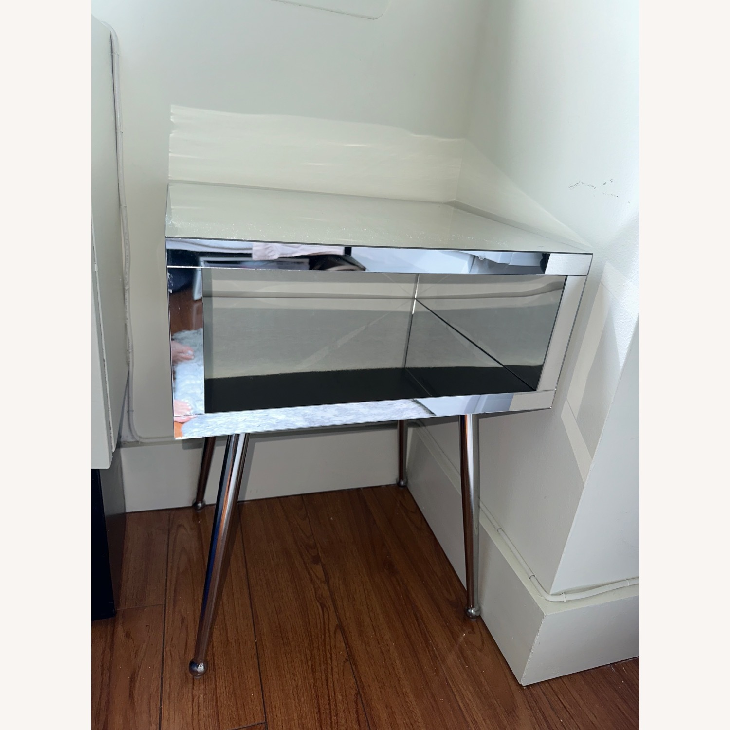 Mirrored Side/Night Table - image-2