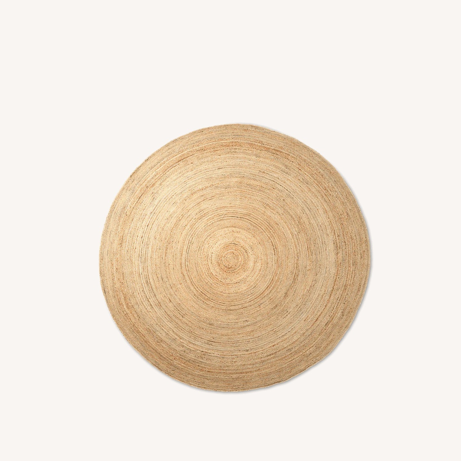 Eternal Round Jute Rug - image-3