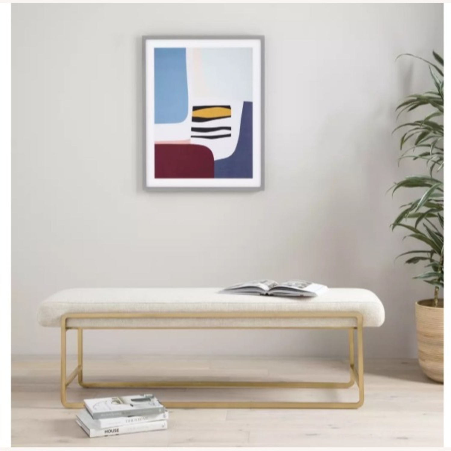 Four Hands Sled Bench - image-0