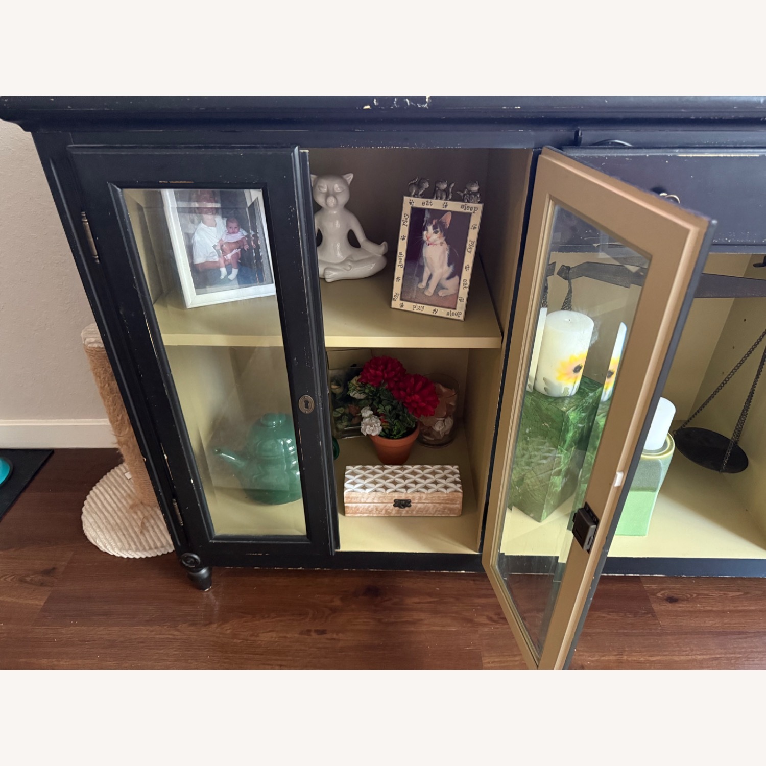 Black Solid Wood Ballard Design Bar/Sideboard - image-3