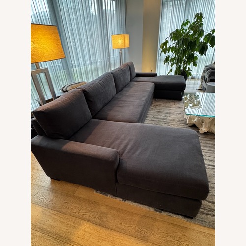 Used RH Maxwell U-Chaise Bench-Seat Sectional Sofa for sale on AptDeco