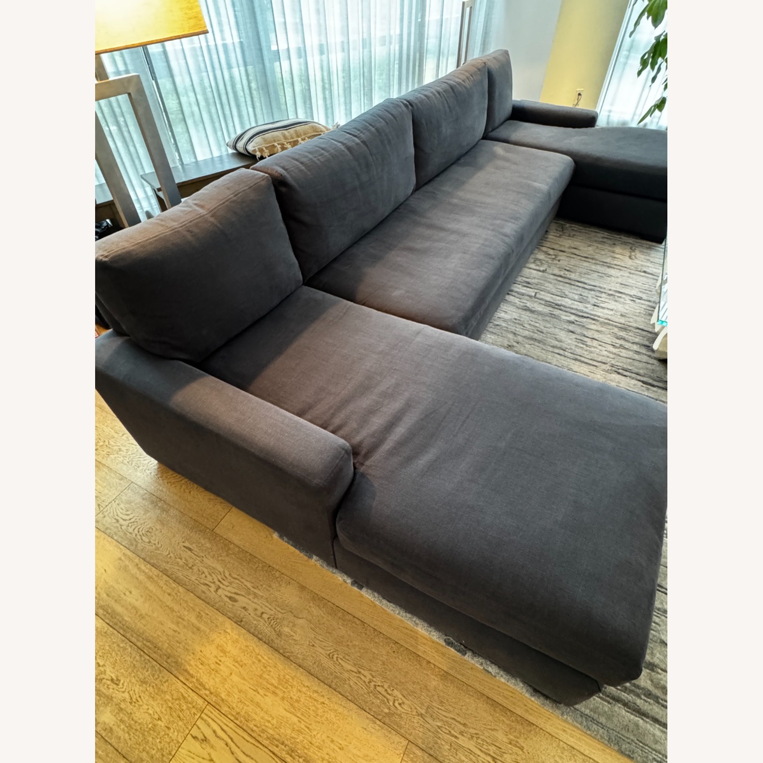 RH Maxwell U-Chaise Bench-Seat Sectional Sofa - image-3