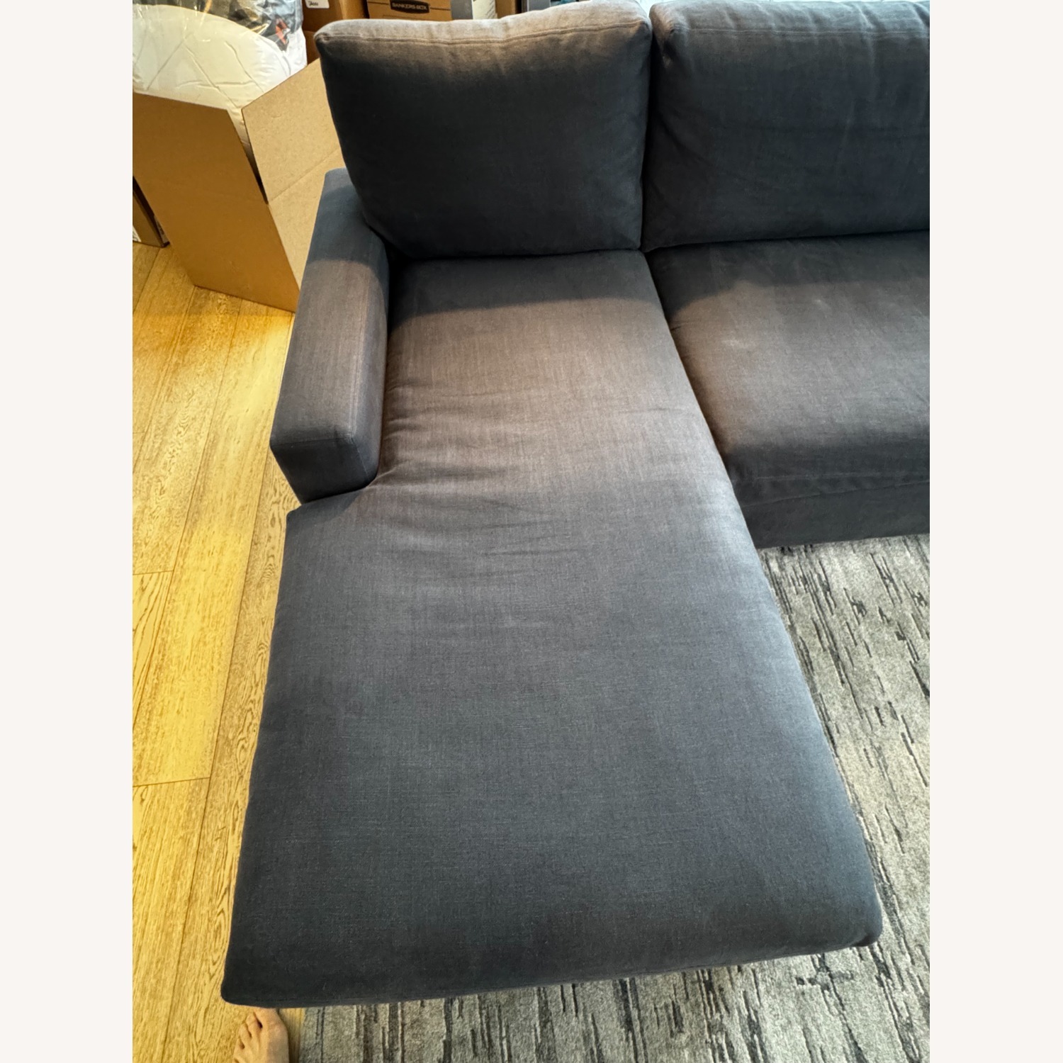 RH Maxwell U-Chaise Bench-Seat Sectional Sofa - image-2