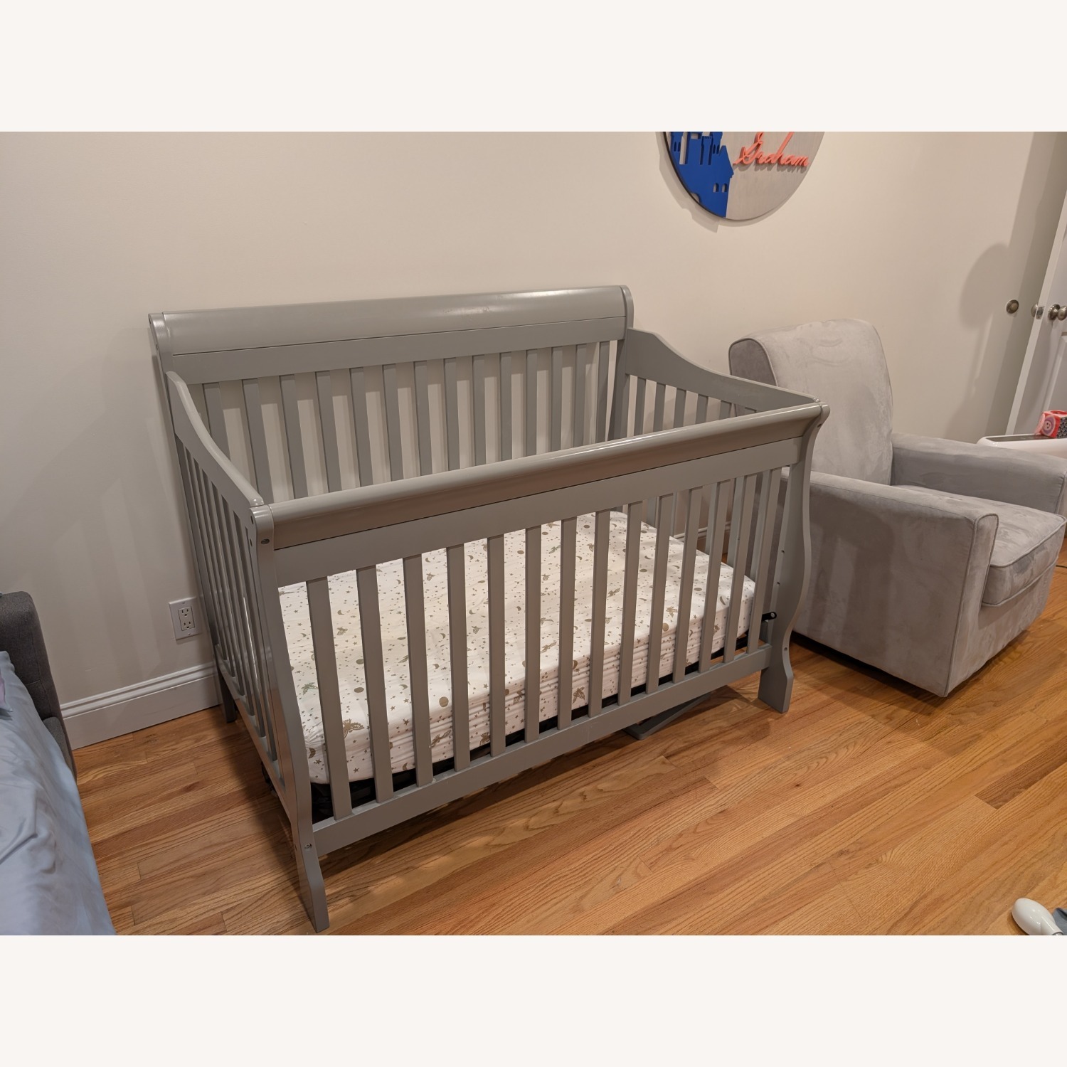 Delta Children Canton 4-in-1 Crib - Grey - image-6